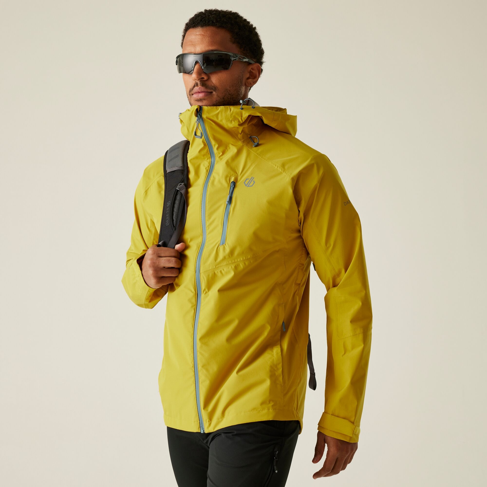 Men's Breathe Out Waterproof Jacket | Yellow Gold