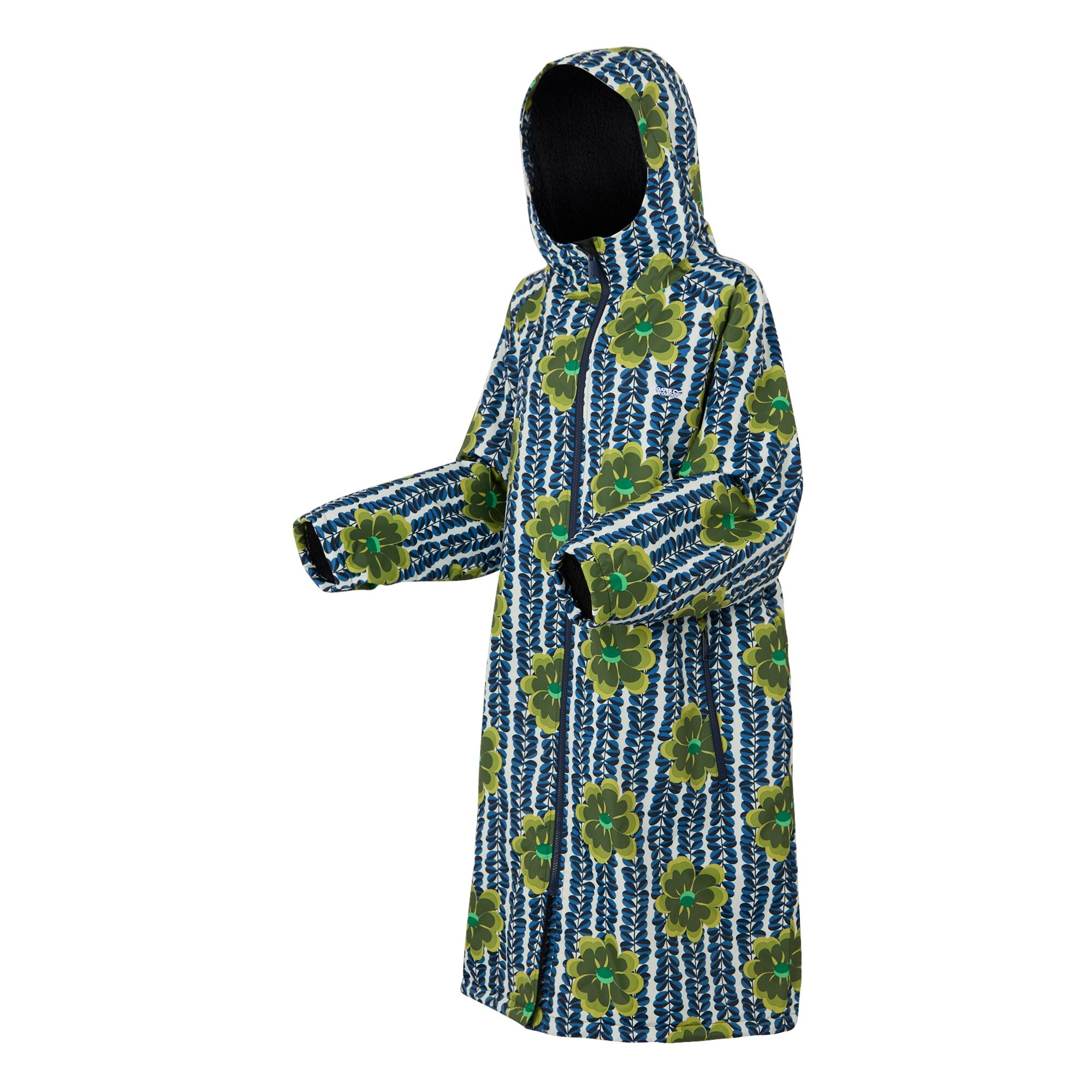 Orla Kiely Waterproof Changing Robe | Lotus Olive