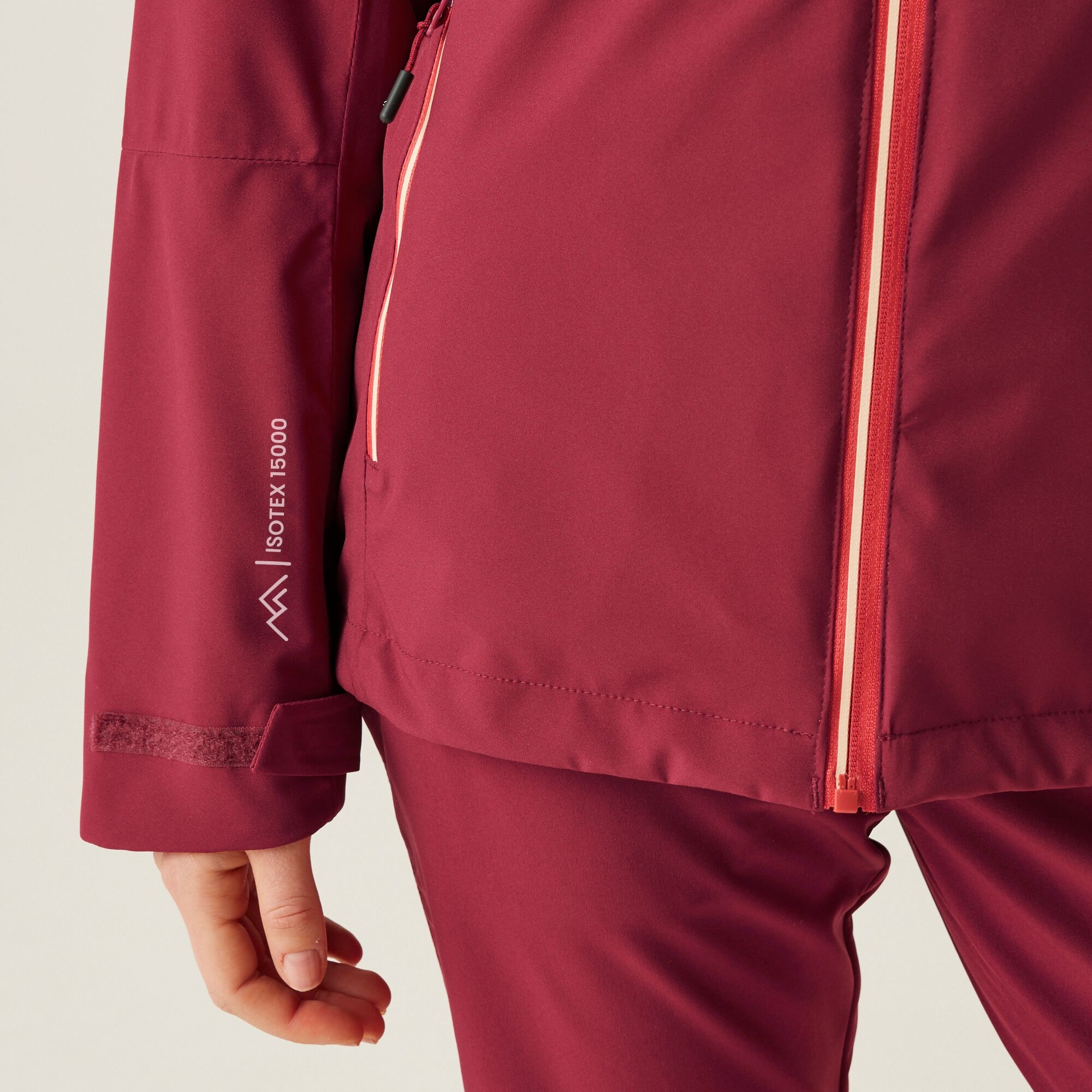 Women's Wentwood IX 3-in-1 Jacket | Rumba Red Peach Parfait Inner