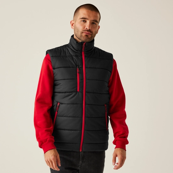 Men's Navigate Thermal Bodywarmer | Black Seal Grey
