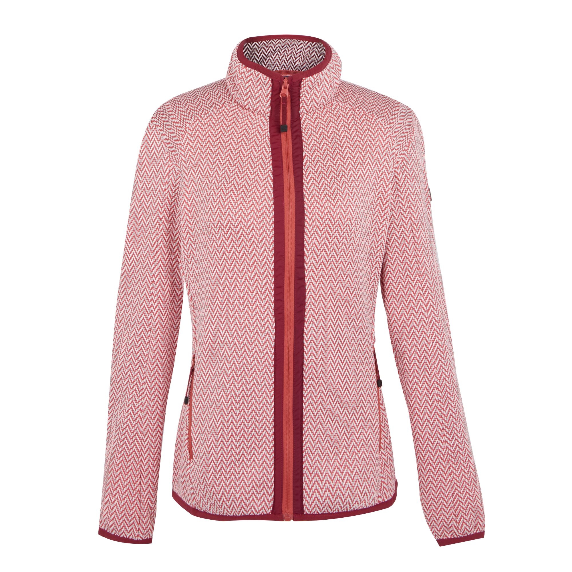 Women's Elzie Full Zip Fleece | Mineral Red