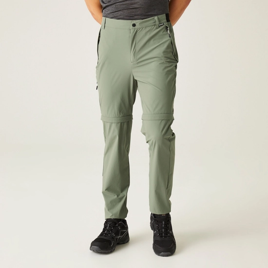 Men's Travel Light Zip Off Packaway Trousers | Golden Sand