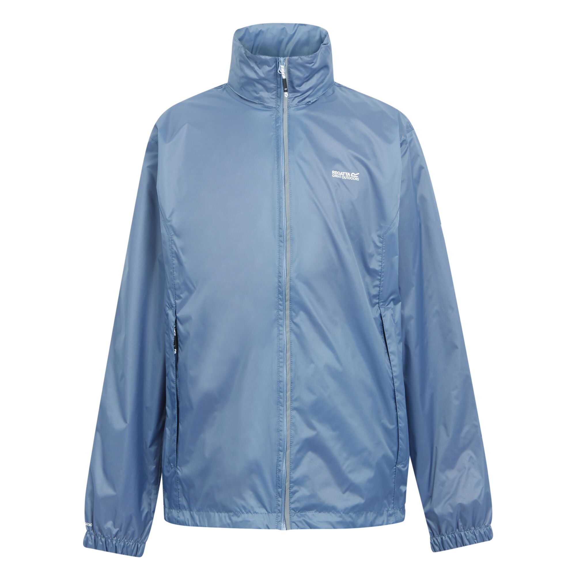 Men's Lyle IV Waterproof Packaway Jacket | Coronet Blue Danger Red