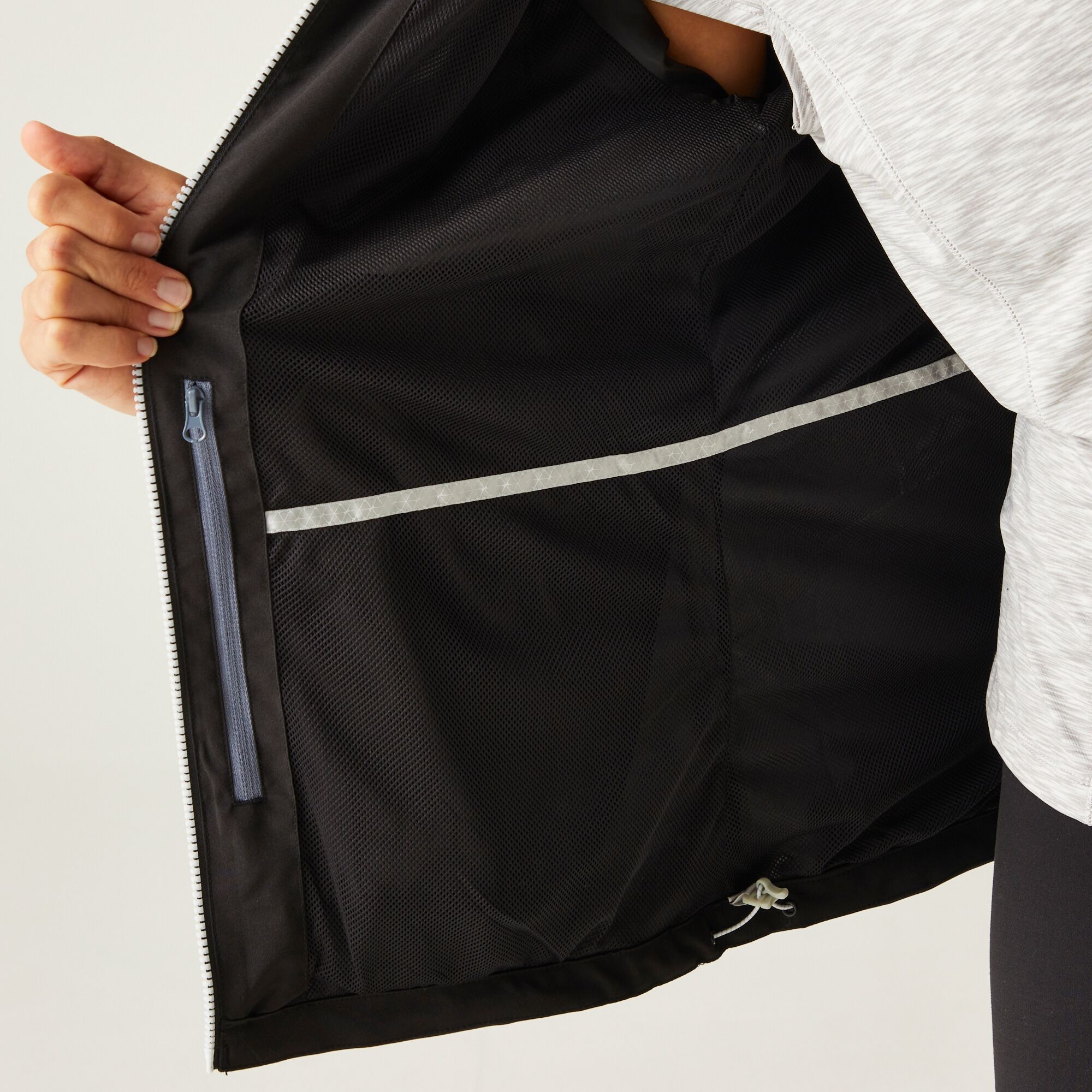 Women's Birchdale Waterproof Jacket | Black White