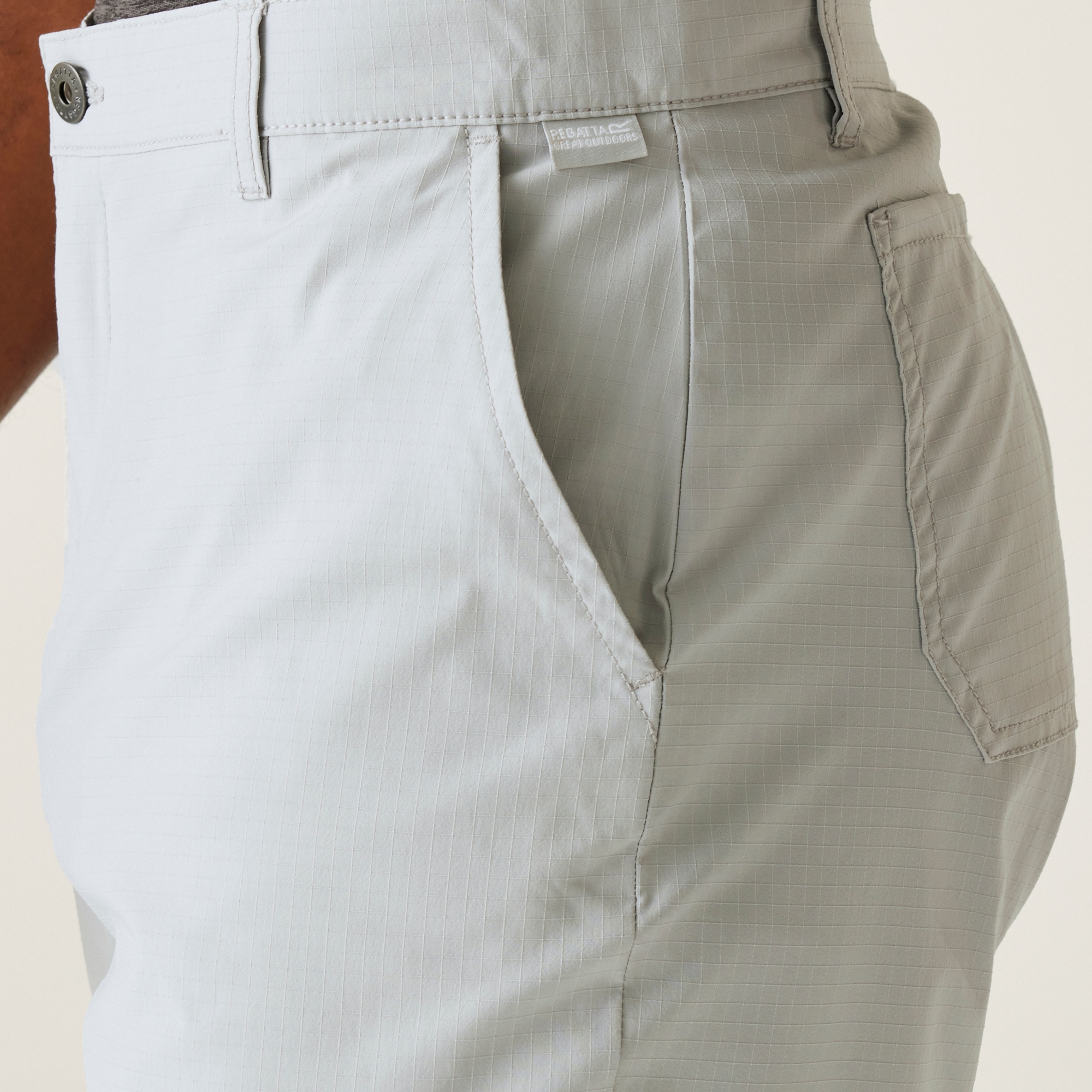Men's Dalry Multi Pocket Shorts | Silver Grey