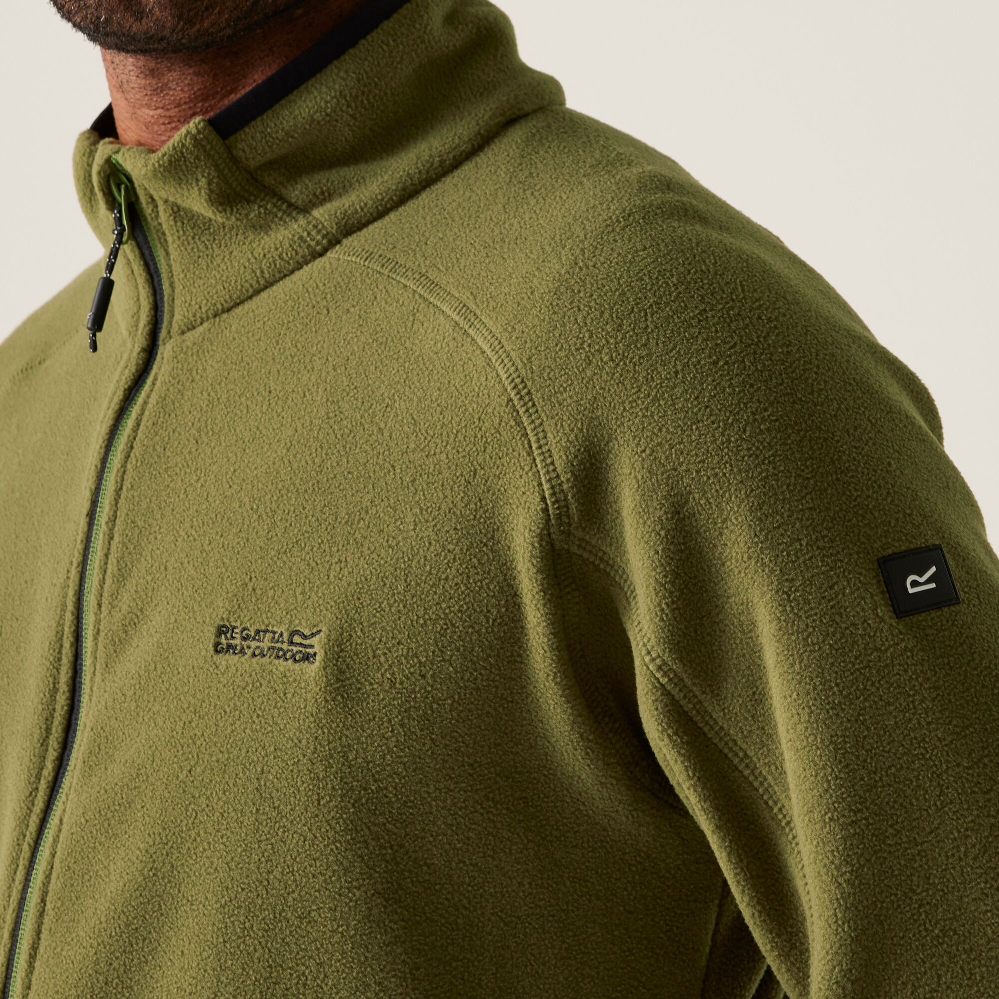 Men's Hadfield Full Zip Fleece | Nephrite Green
