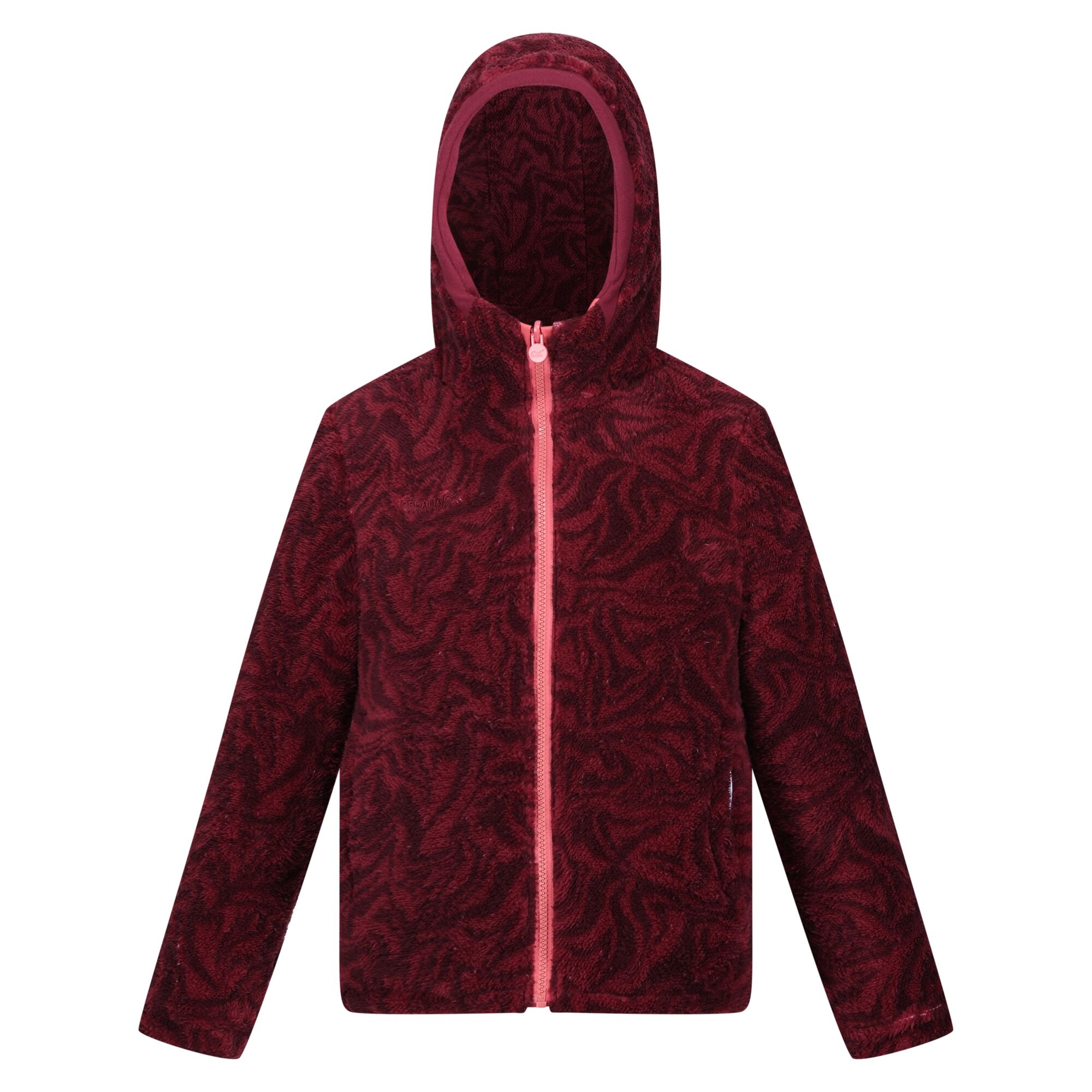Kids' Kyrell Reversible Jacket | Mineral Red Burgundy Zebra