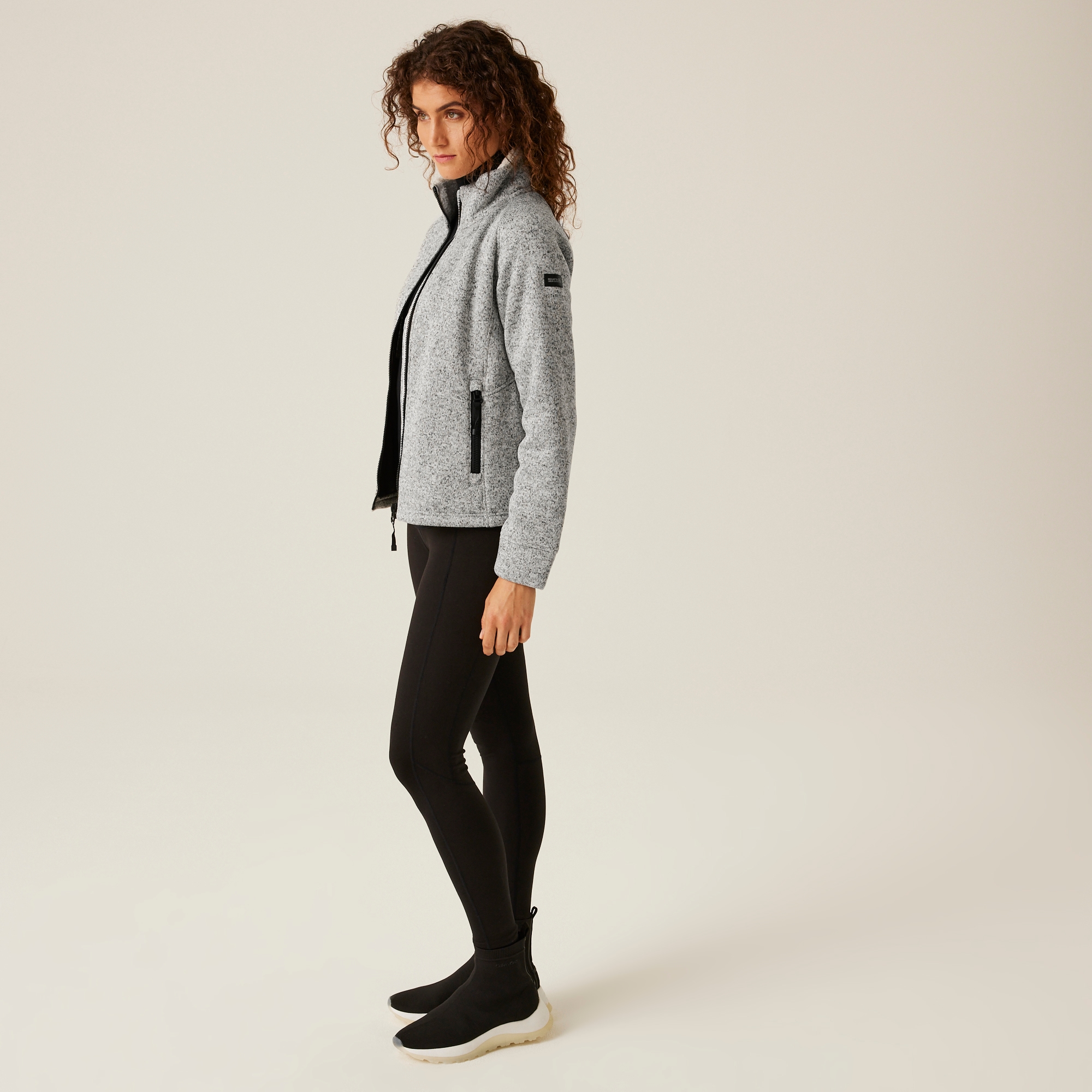 Women's Emilide Full Zip Fleece | Blanc De Blanc