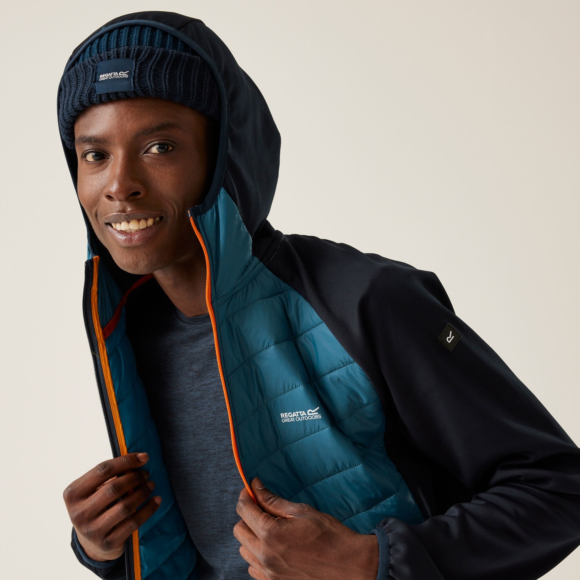 Men's Andreson VIII Hybrid Jacket | Moroccan Blue Navy Fox