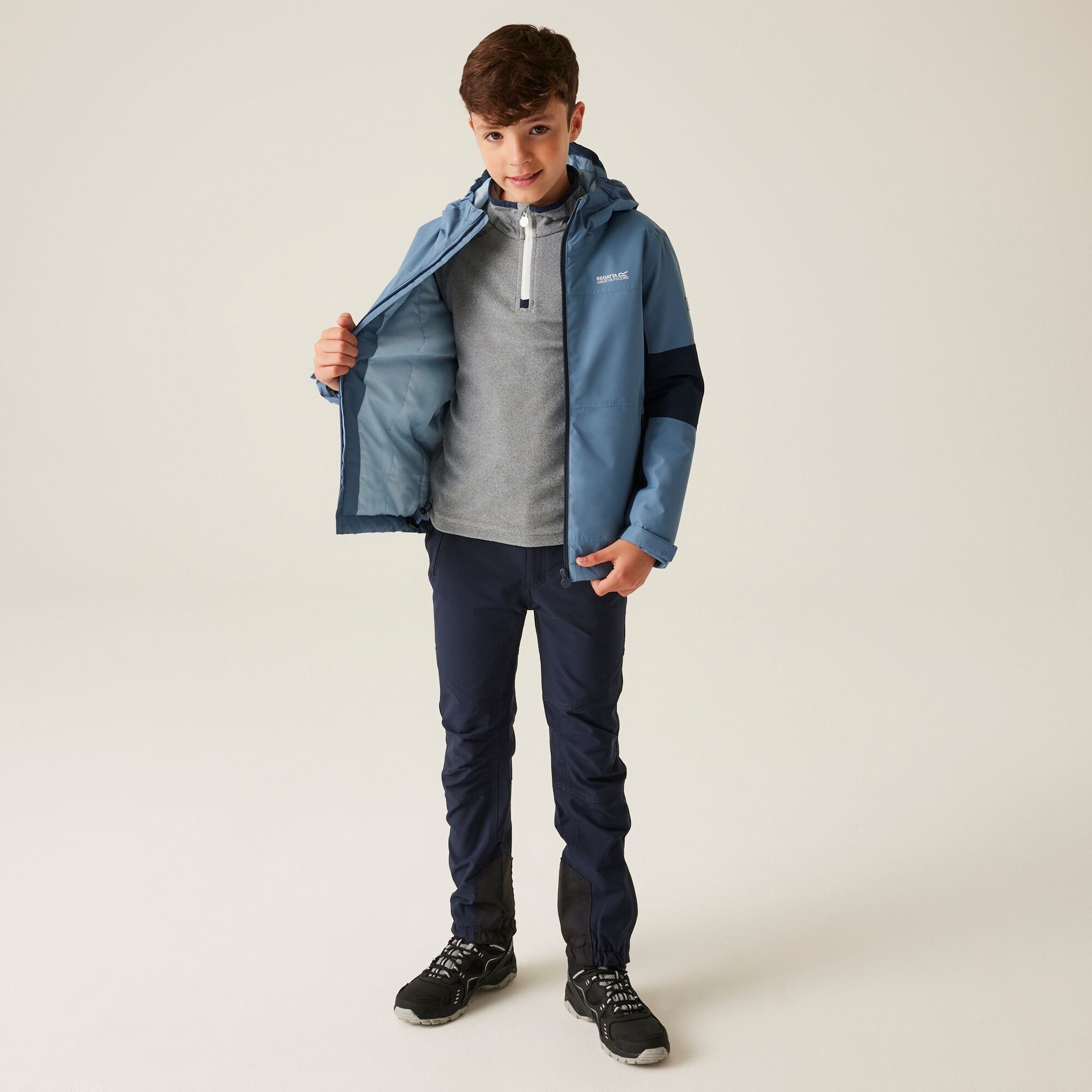 Kids' Beamz IV Waterproof Jacket | Coronet Blue Navy