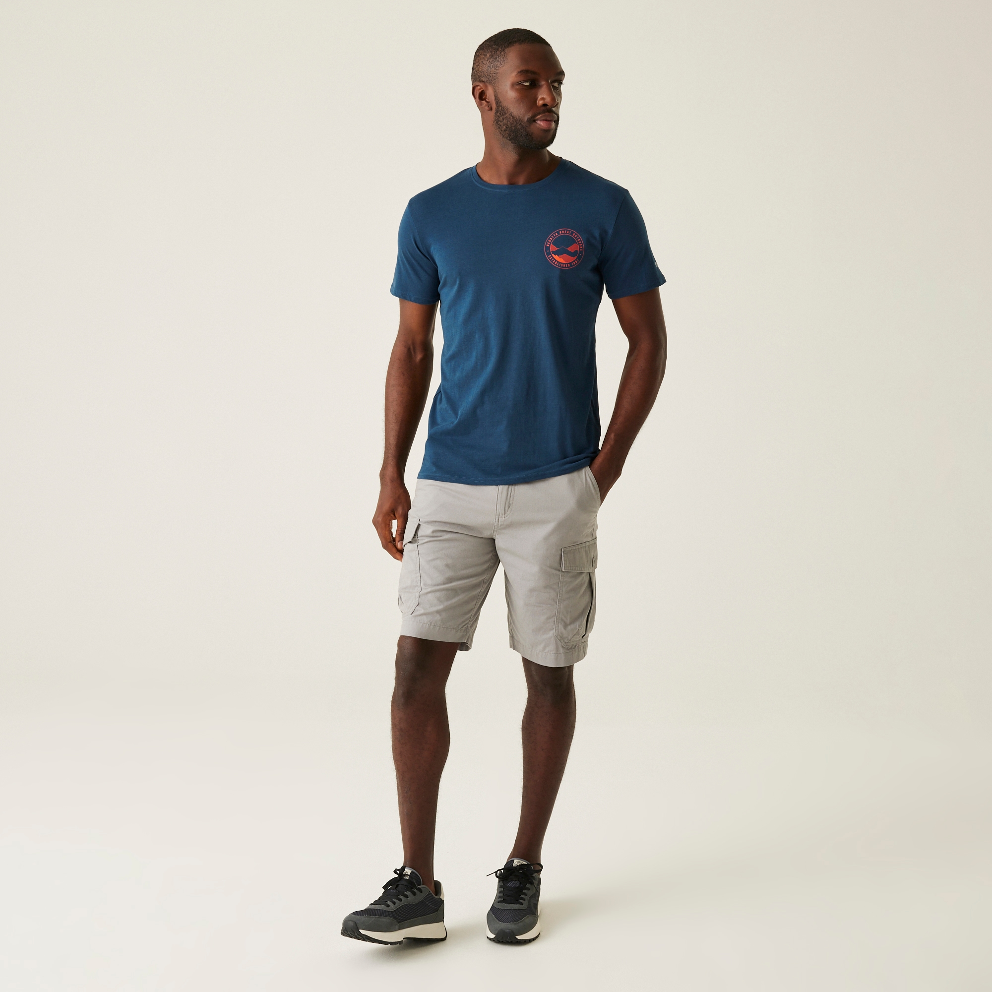 Men's Breezed V T-Shirt | Moonlight Denim