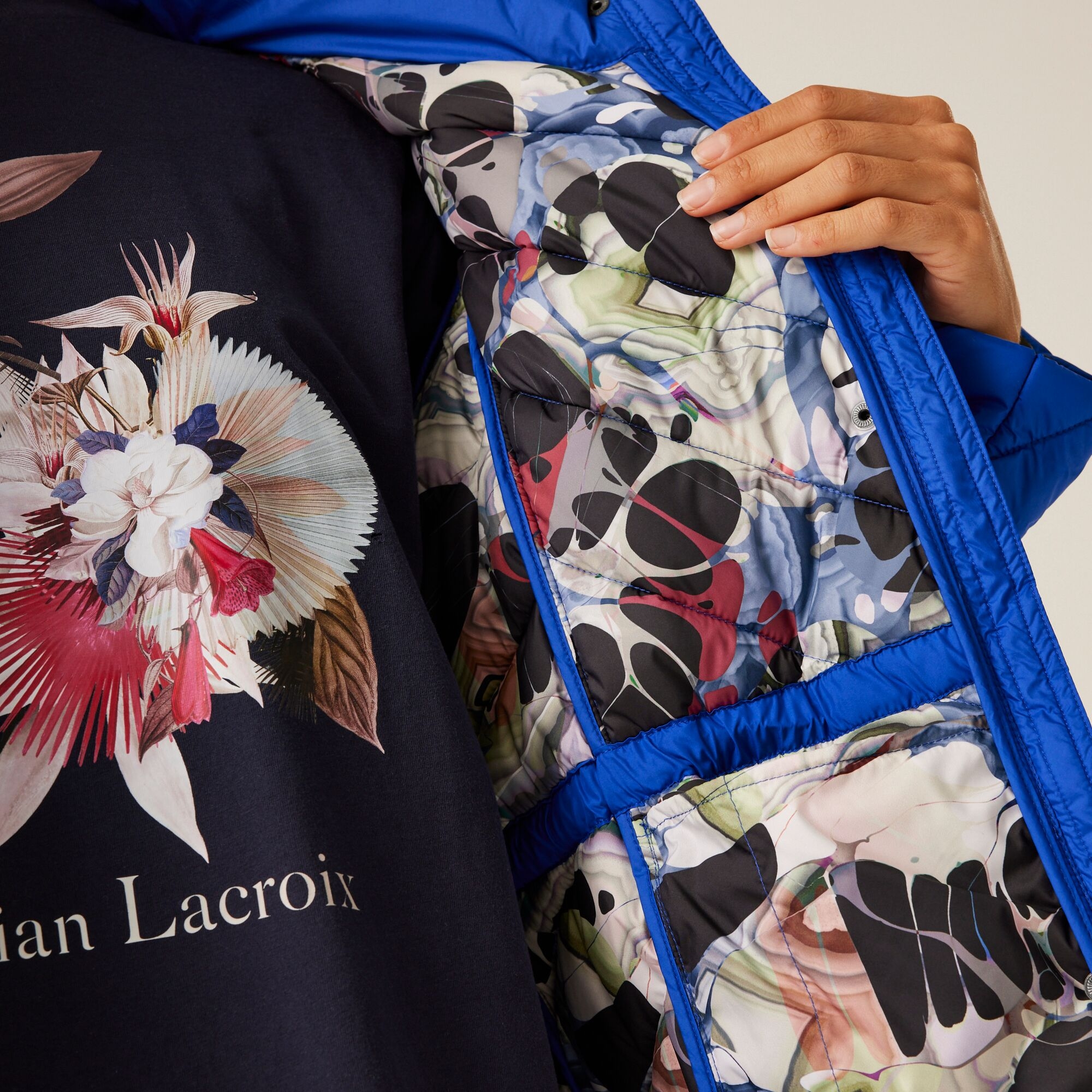 Christian Lacroix - Women's Caylus Quilted Jacket | Brightest Blue