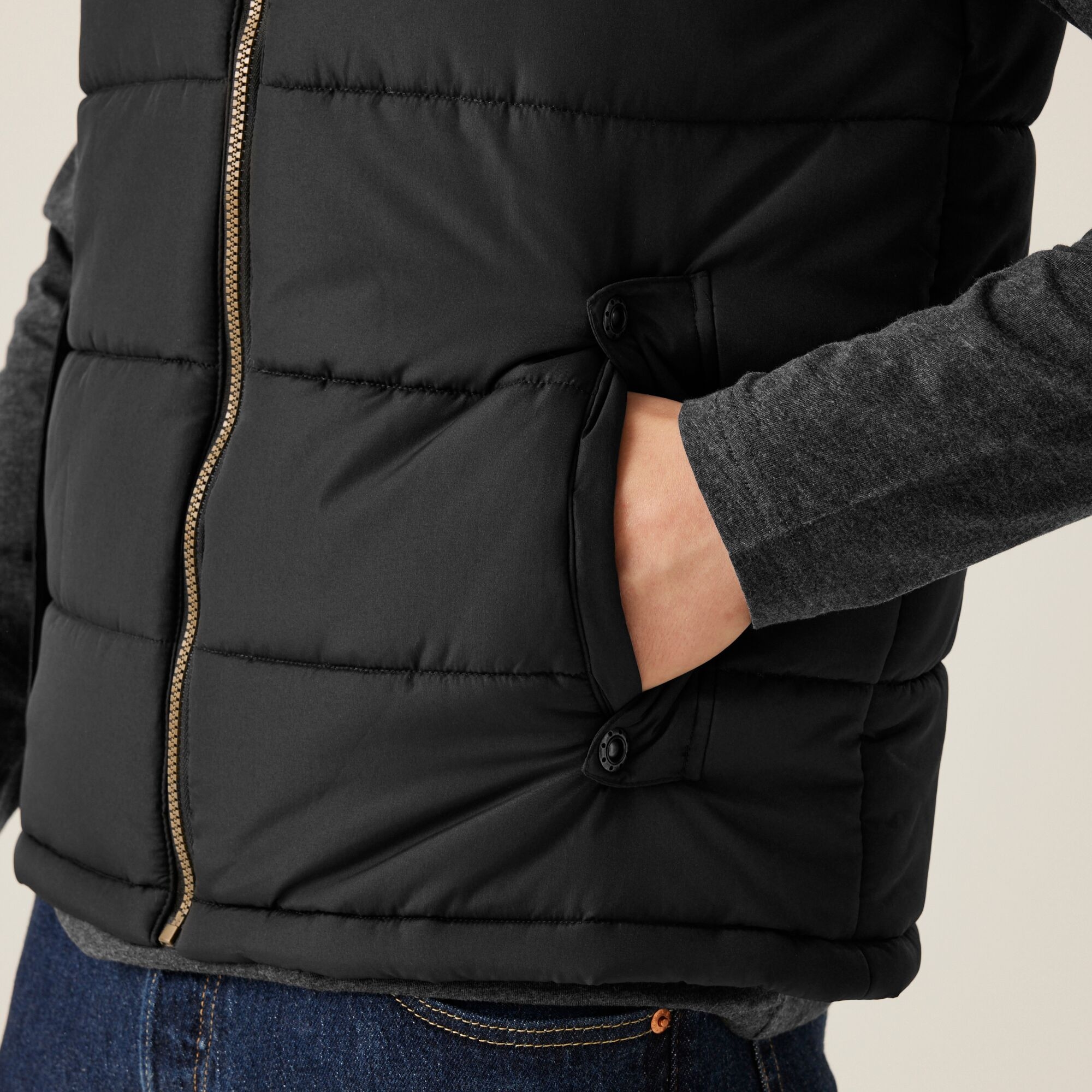 Men's Altoona Insulated Quilted Gilet | Black