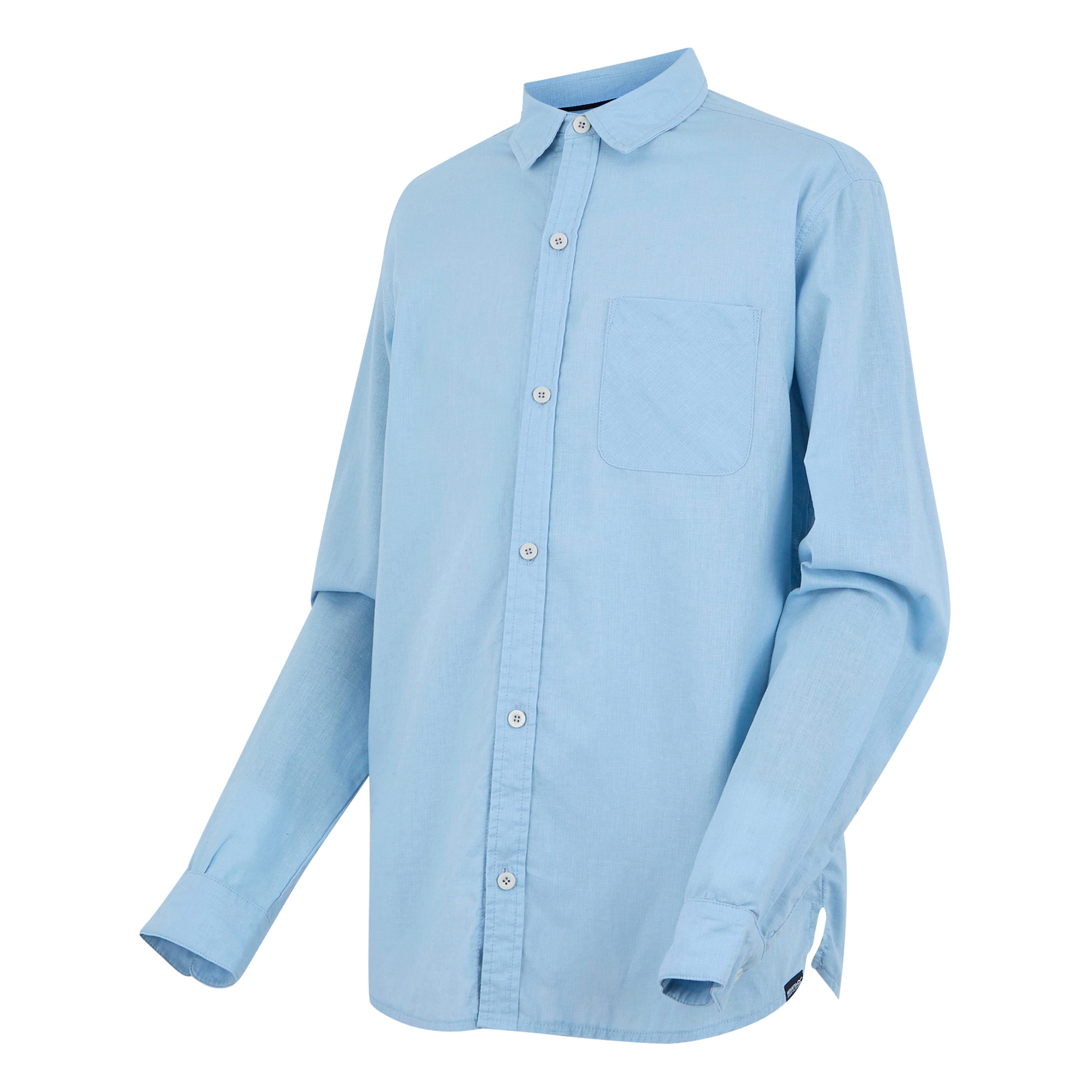 Men's Loran Long Sleeve Shirt | Chambray Blue