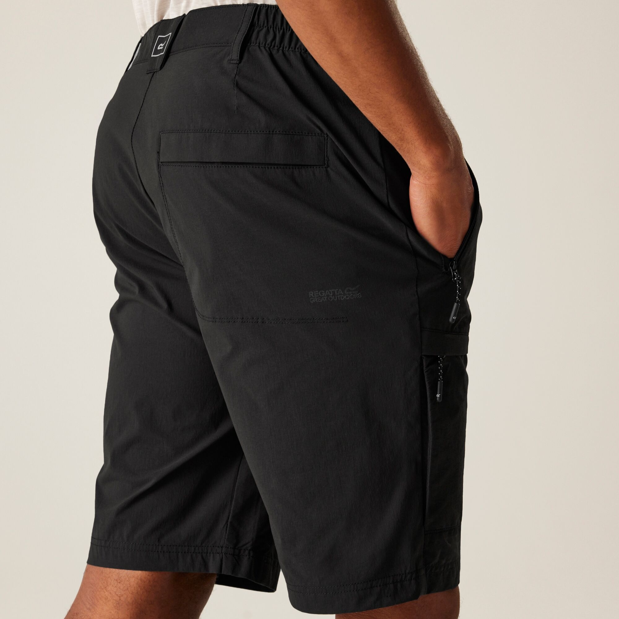Men's Highton II Long Walking Shorts  | Black