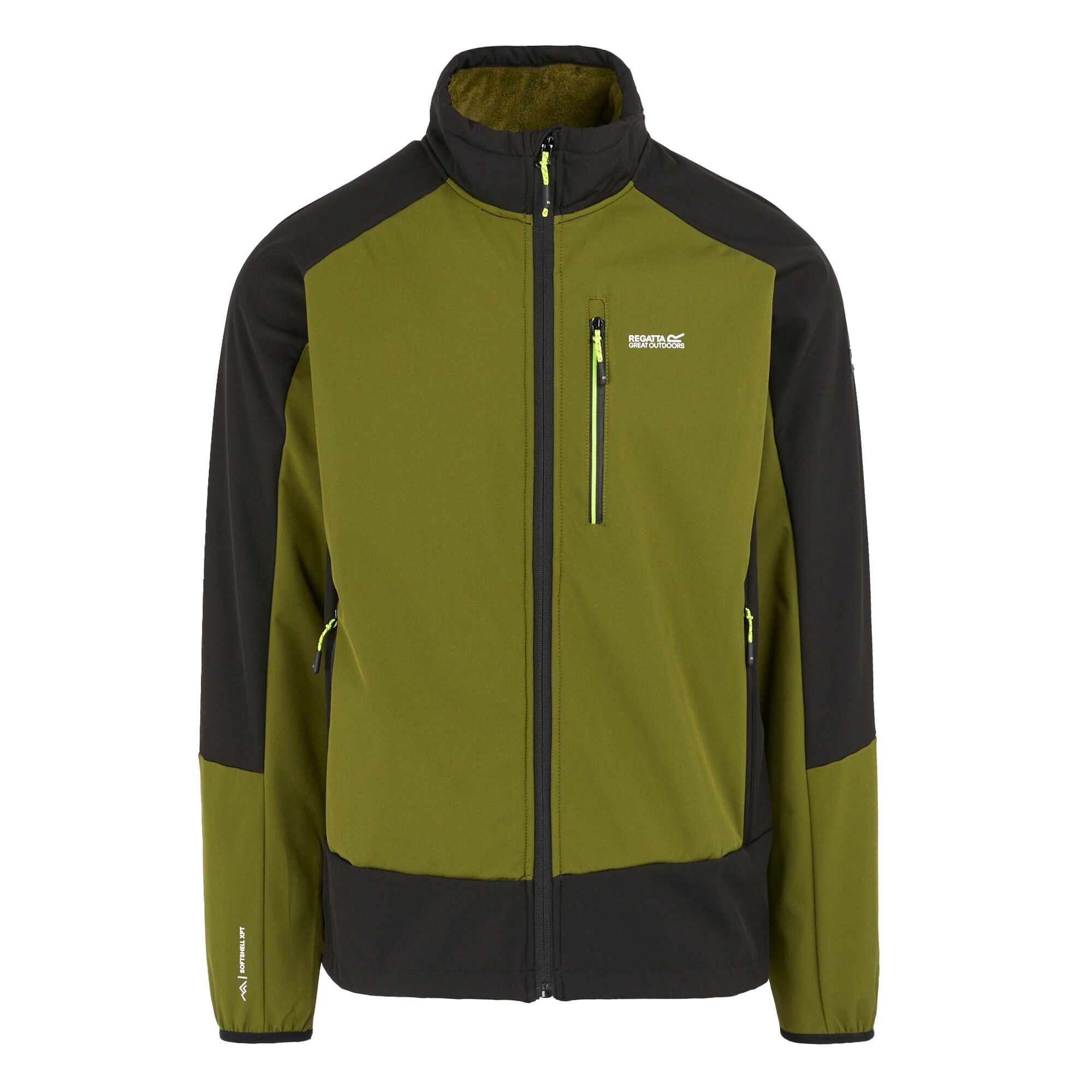 Men's Moutdale Softshell Jacket | Nephrite Green Black