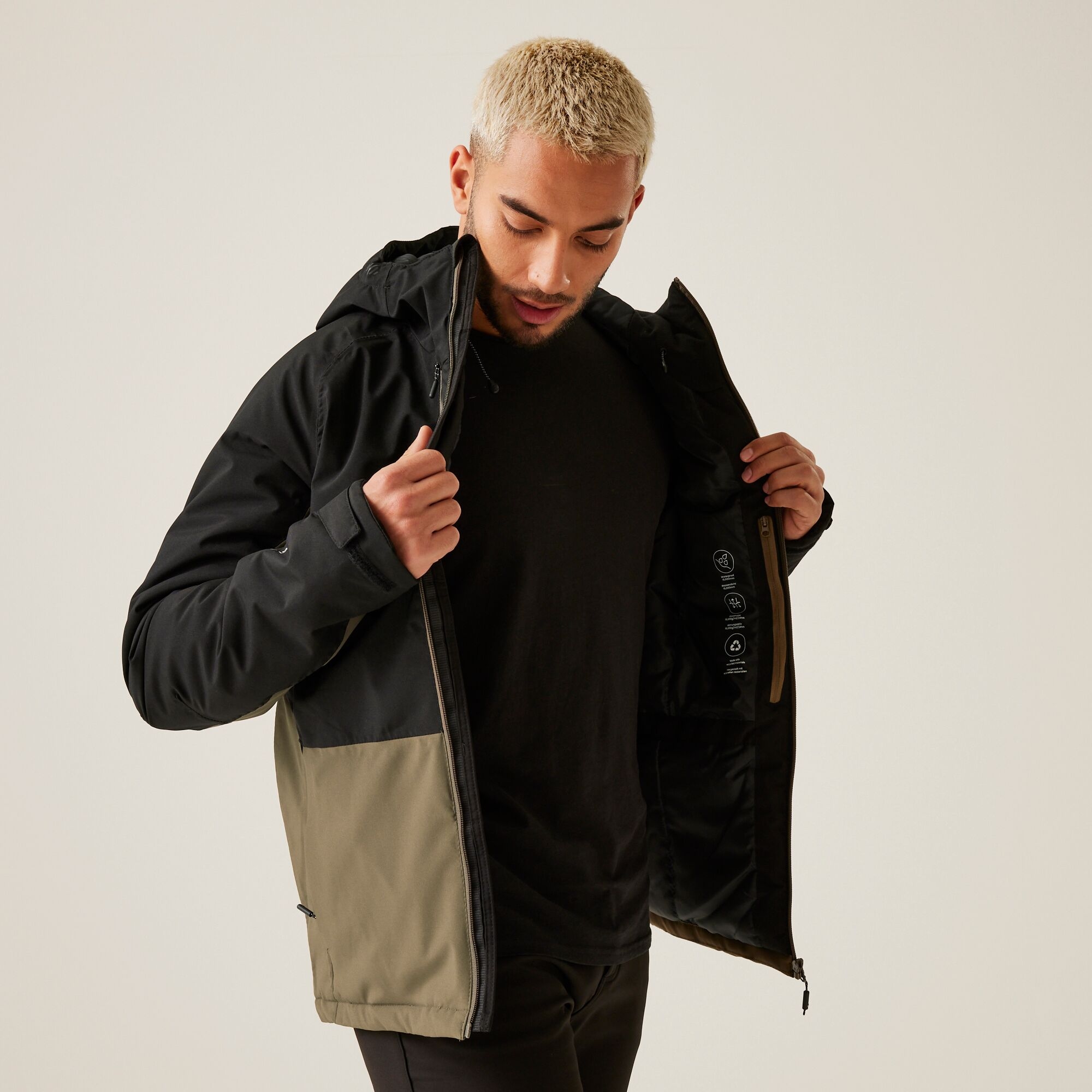 Men's Highton Stretch Padded Jacket III | Crocodile Black
