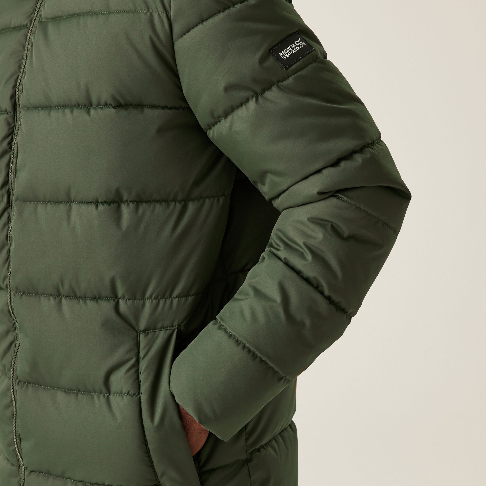 Men's Lakiver Padded Jacket | Dark Khaki