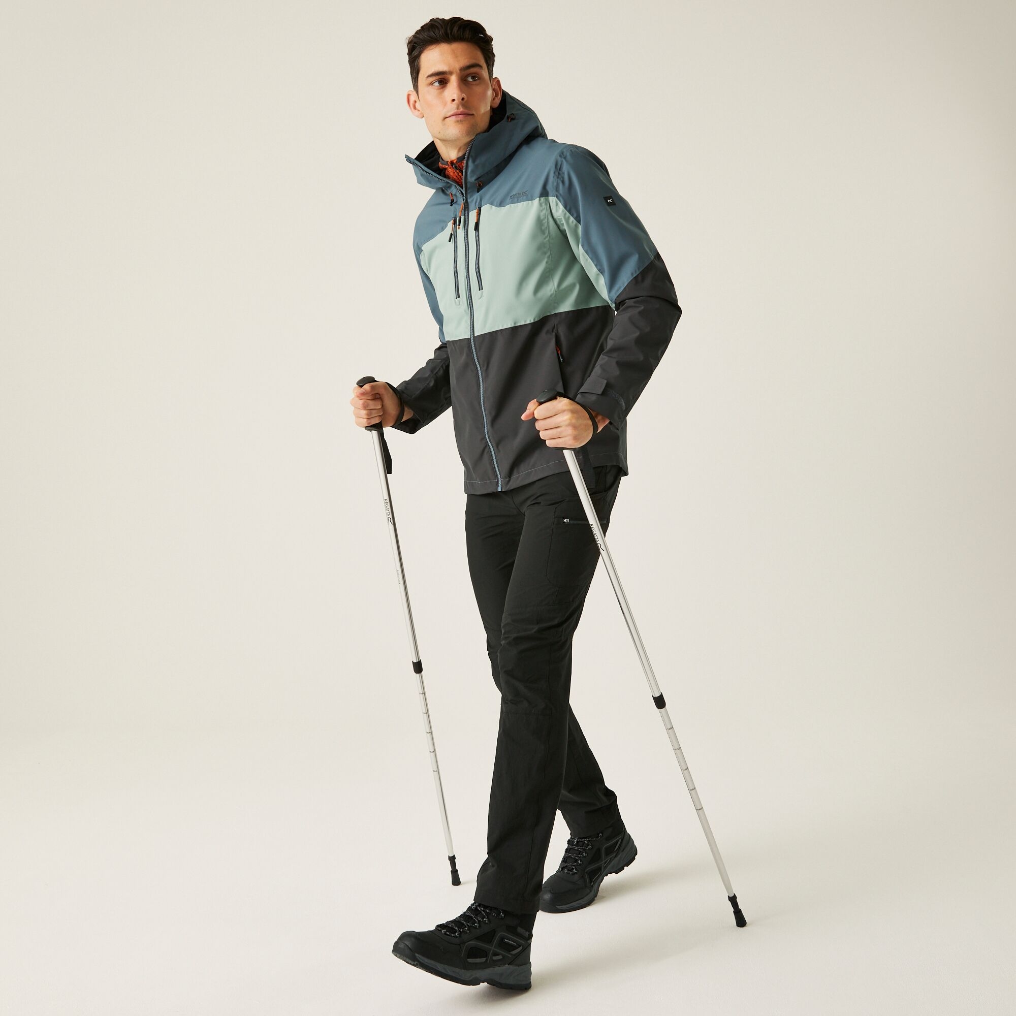 Men's Maland II Waterproof Jacket | Glacier Stormy Weather Ash
