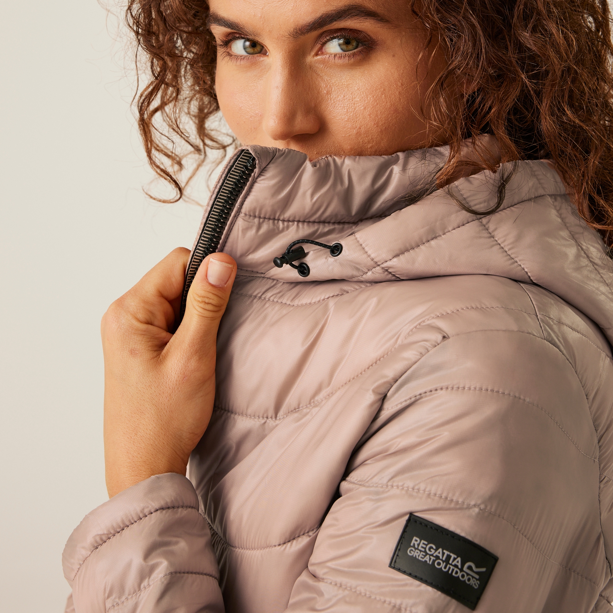 Women's Andel III Lightweight Quilted Jacket | Warm Taupe
