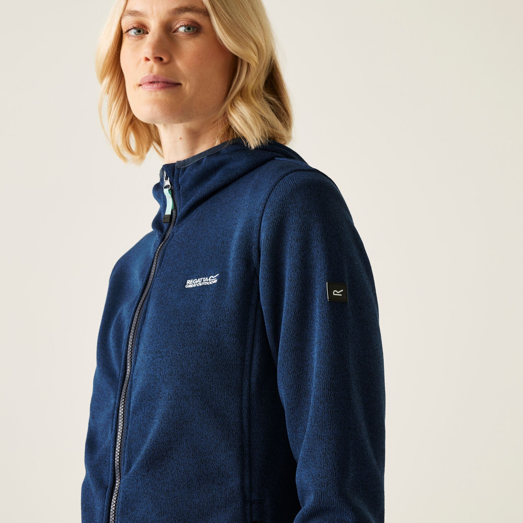 Women's Bloomfield Longline Fleece | Navy Icy Morn