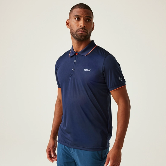 Men's Remex II Jersey Polo Shirt | Nephrite Green Solid