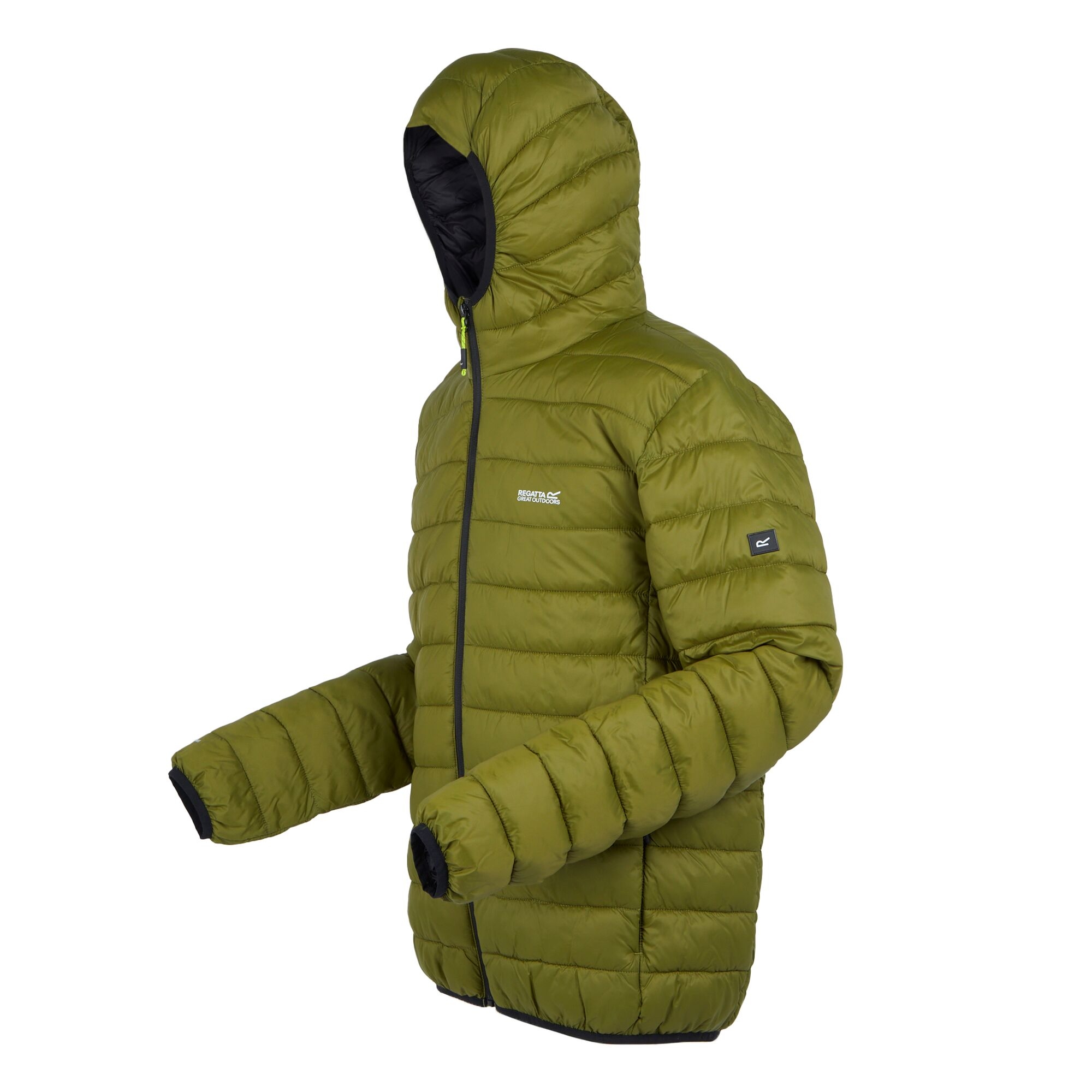 Men's Hooded Marizion Padded Jacket | Nephrite Green Black