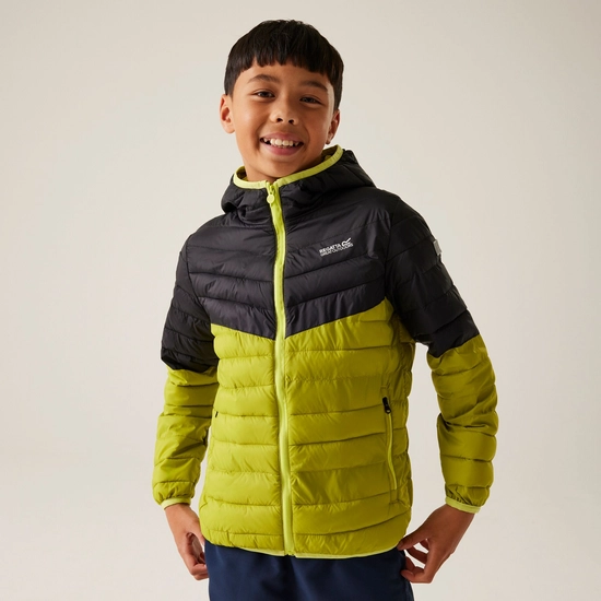 Kids' Hillpack III Hooded Jacket | Peach Bloom Light Vanilla