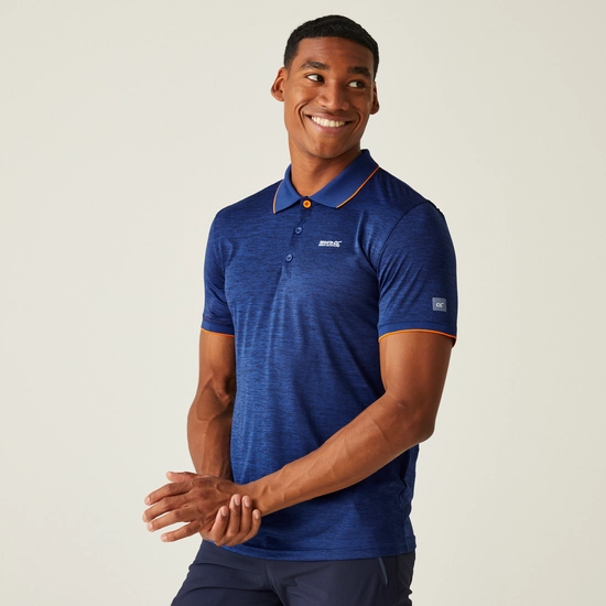 Men's Remex II Jersey Polo Shirt | Nephrite Green Solid