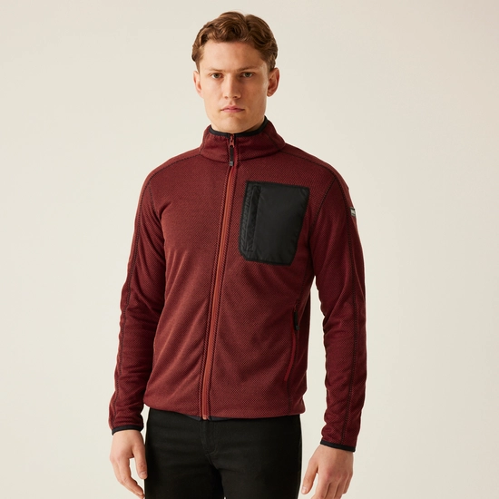 Men's Kitom Full Zip Fleece | Navy Marl