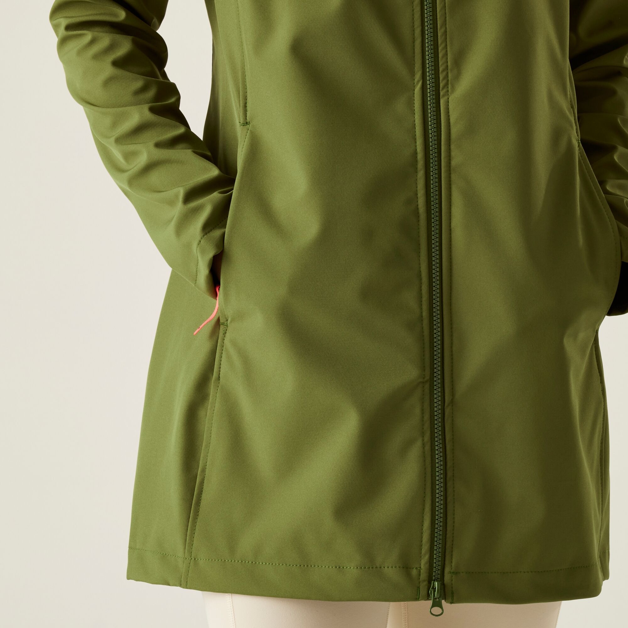 Women's Carisbrooke Softshell Jacket | Nephrite Green Peach Bloom