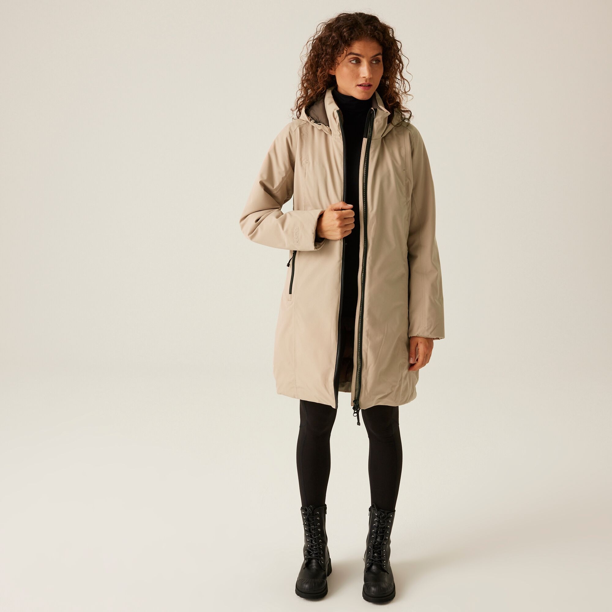 Women's Yewbank IV Waterproof Jacket | Warm Taupe Bueno
