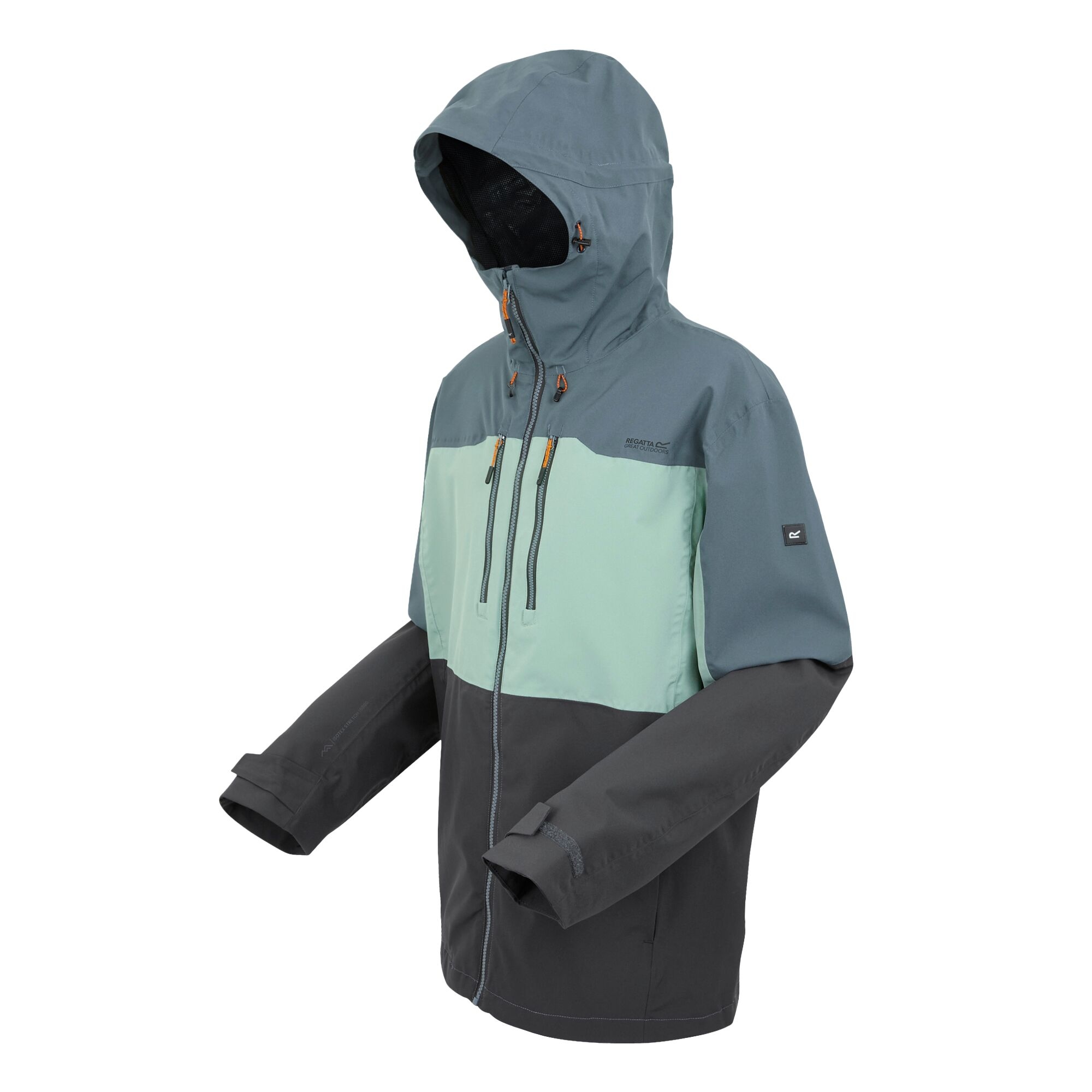 Men's Maland II Waterproof Jacket | Glacier Stormy Weather Ash