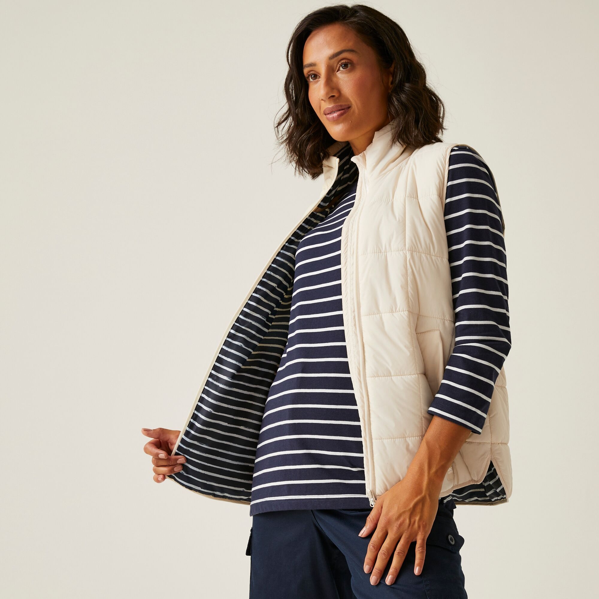 Women's Courcelle II Quilted Gilet | Light Vanilla