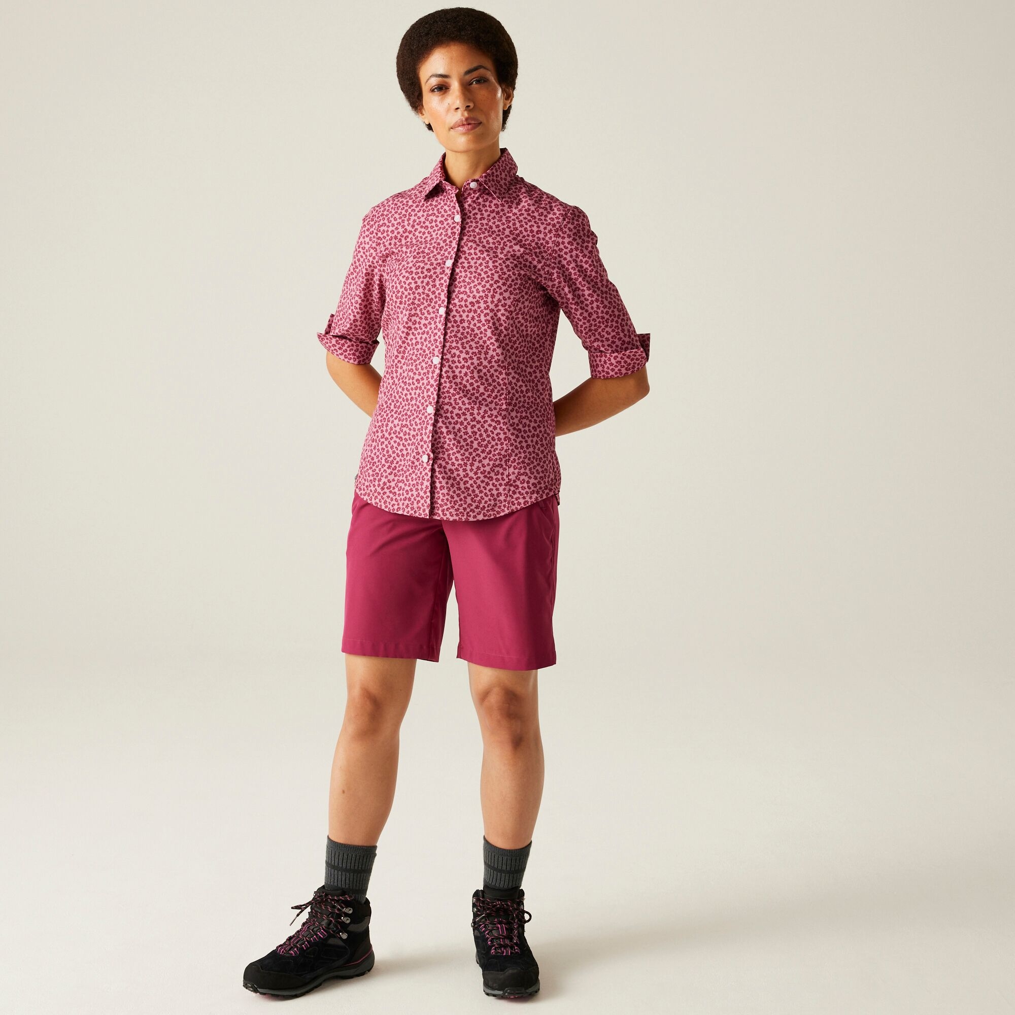 Women's Kinnis Lightweight Shirt | Lilas Floral Print