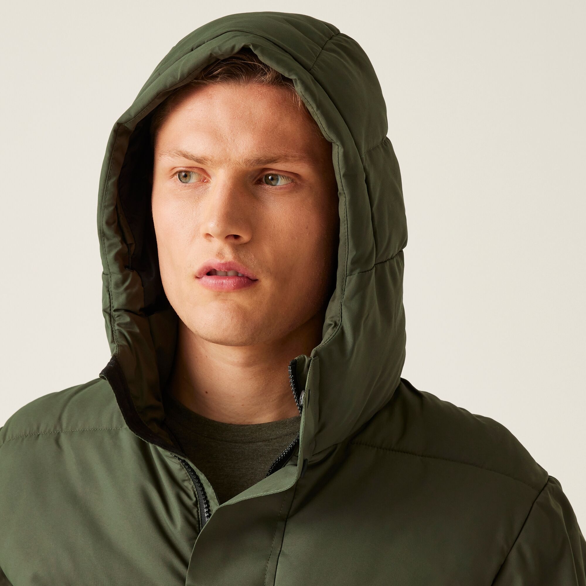 Men's Hayleyn Padded Jacket | Dark Khaki