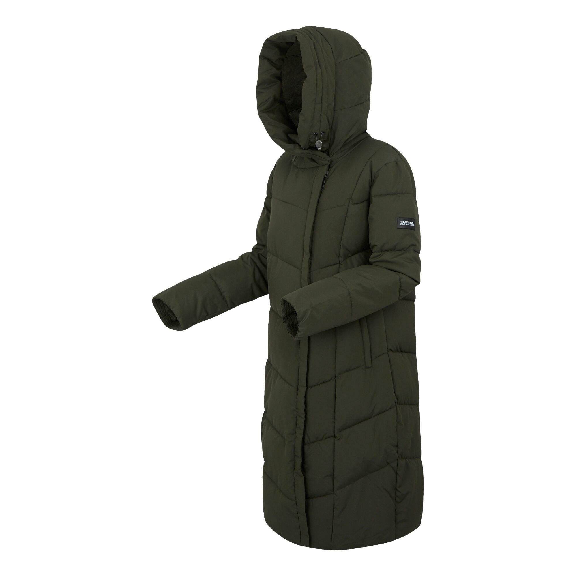 Women's Nurie Quilted Jacket | Dark Khaki