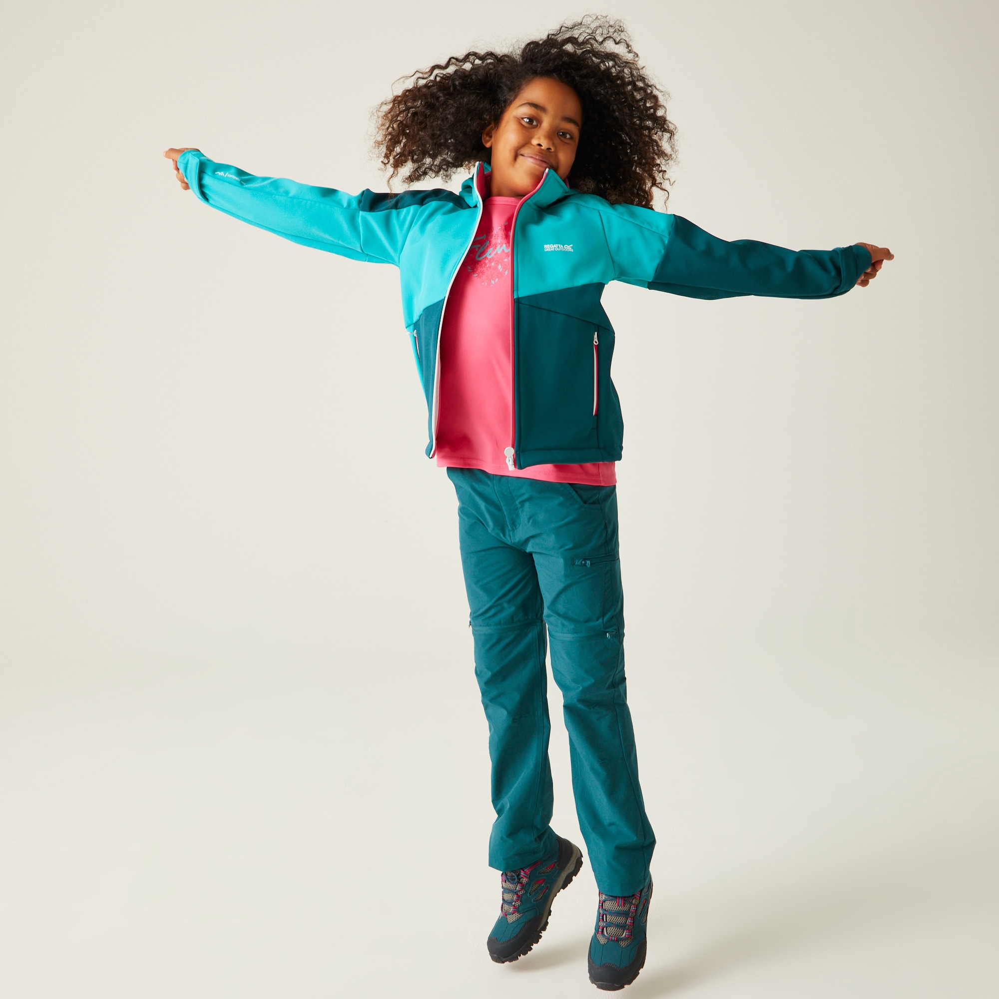 Kids' Acidity VII Softshell Jacket | Tahoe Blue Moroccan Blue