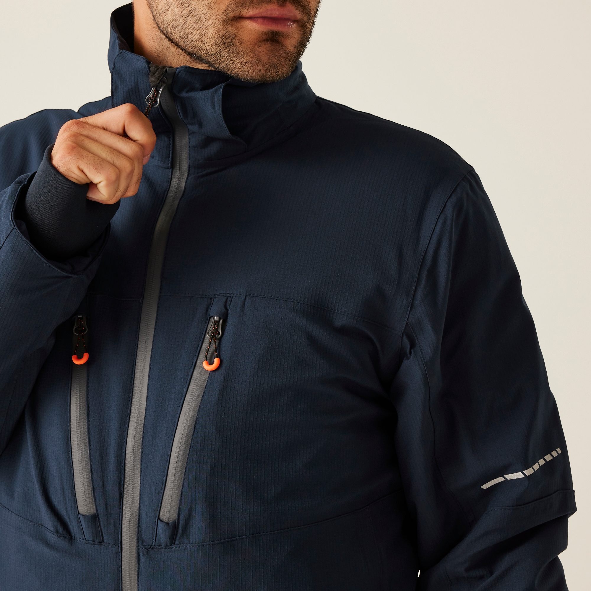 Men's X-Pro Marauder III Waterproof Insulated Jacket | Navy Grey