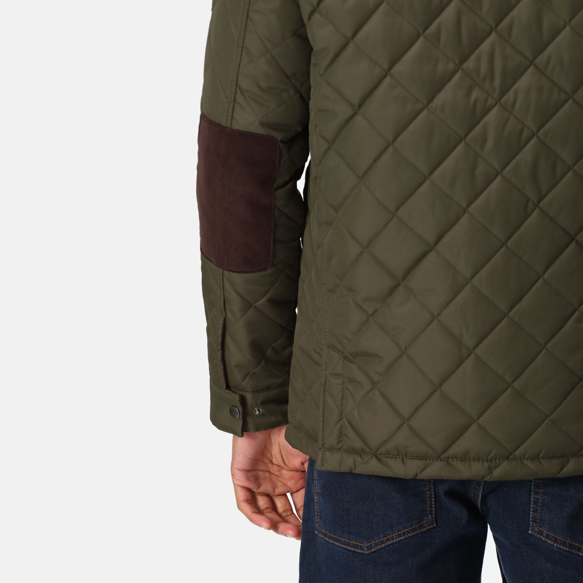 Men's Padbury Quilted Jacket | Dark Khaki