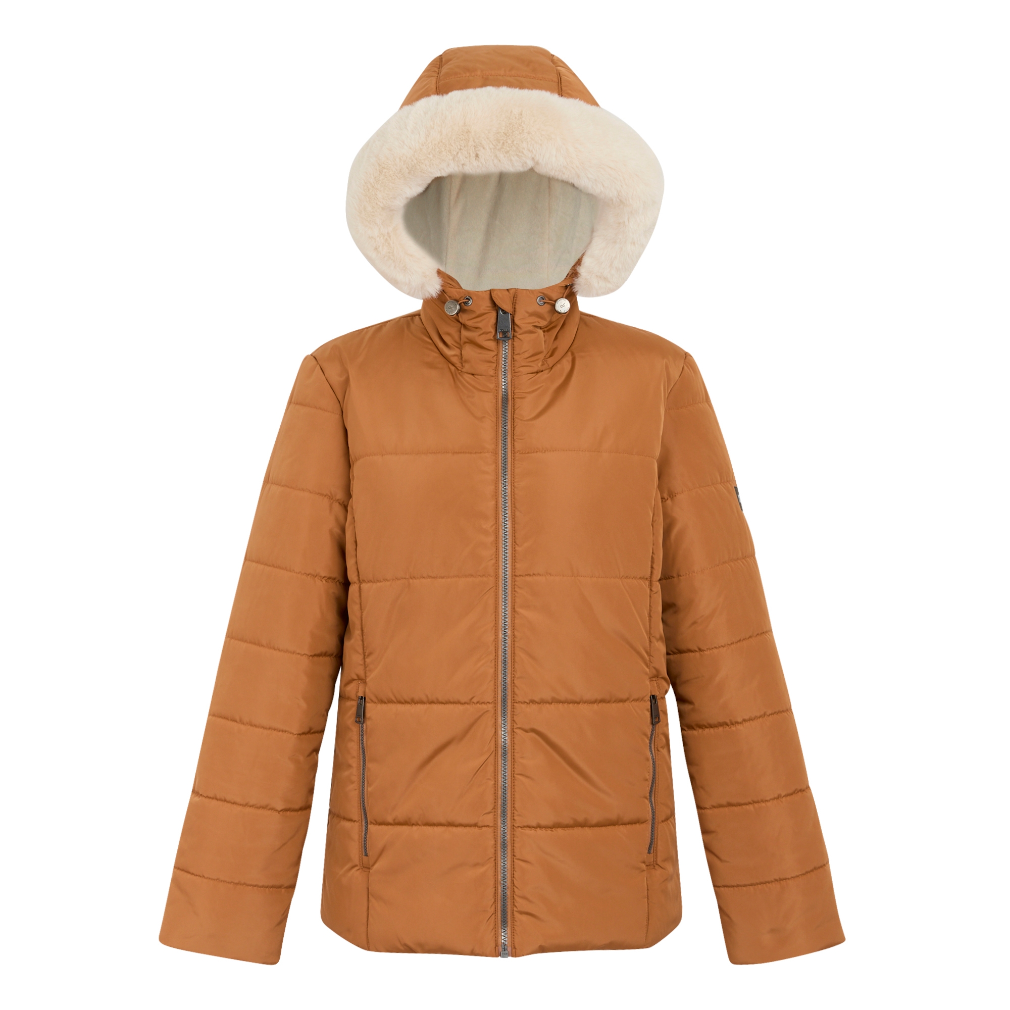 Women's Winnie Quilted Jacket | Bran Brown