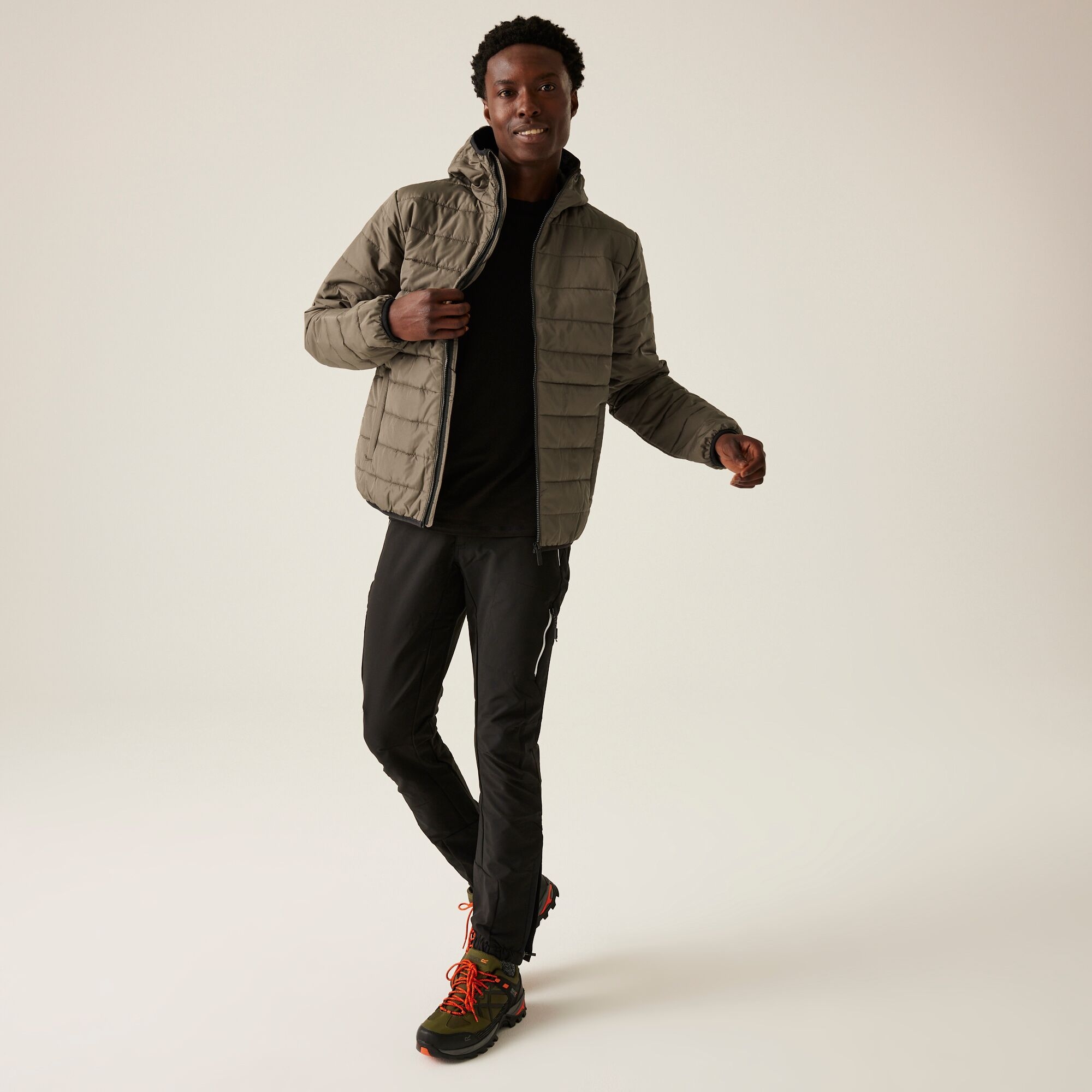 Men's Helfa Insulated Padded Jacket | Crocodile