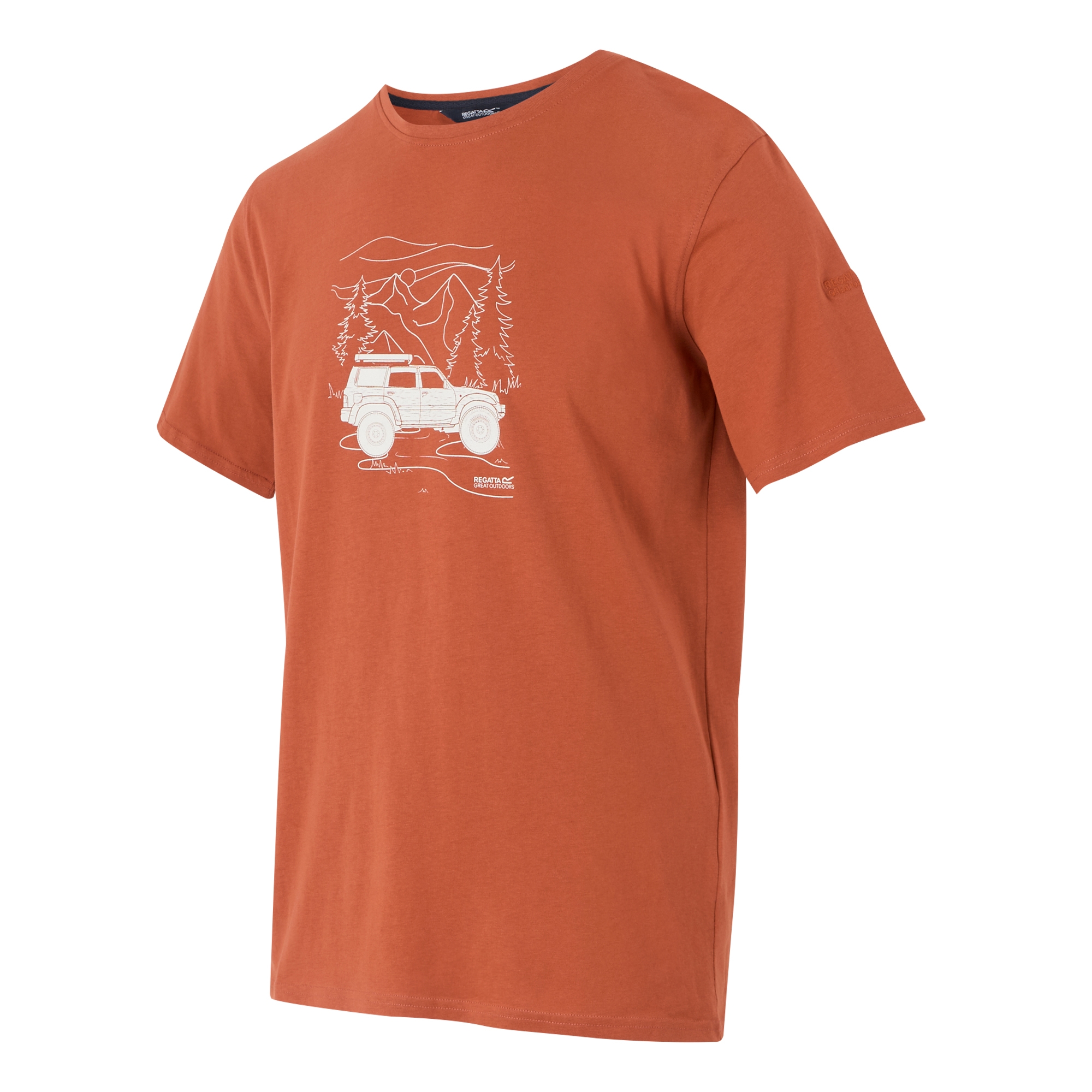 Men's Cline IX T-Shirt | Baked Clay Jeep