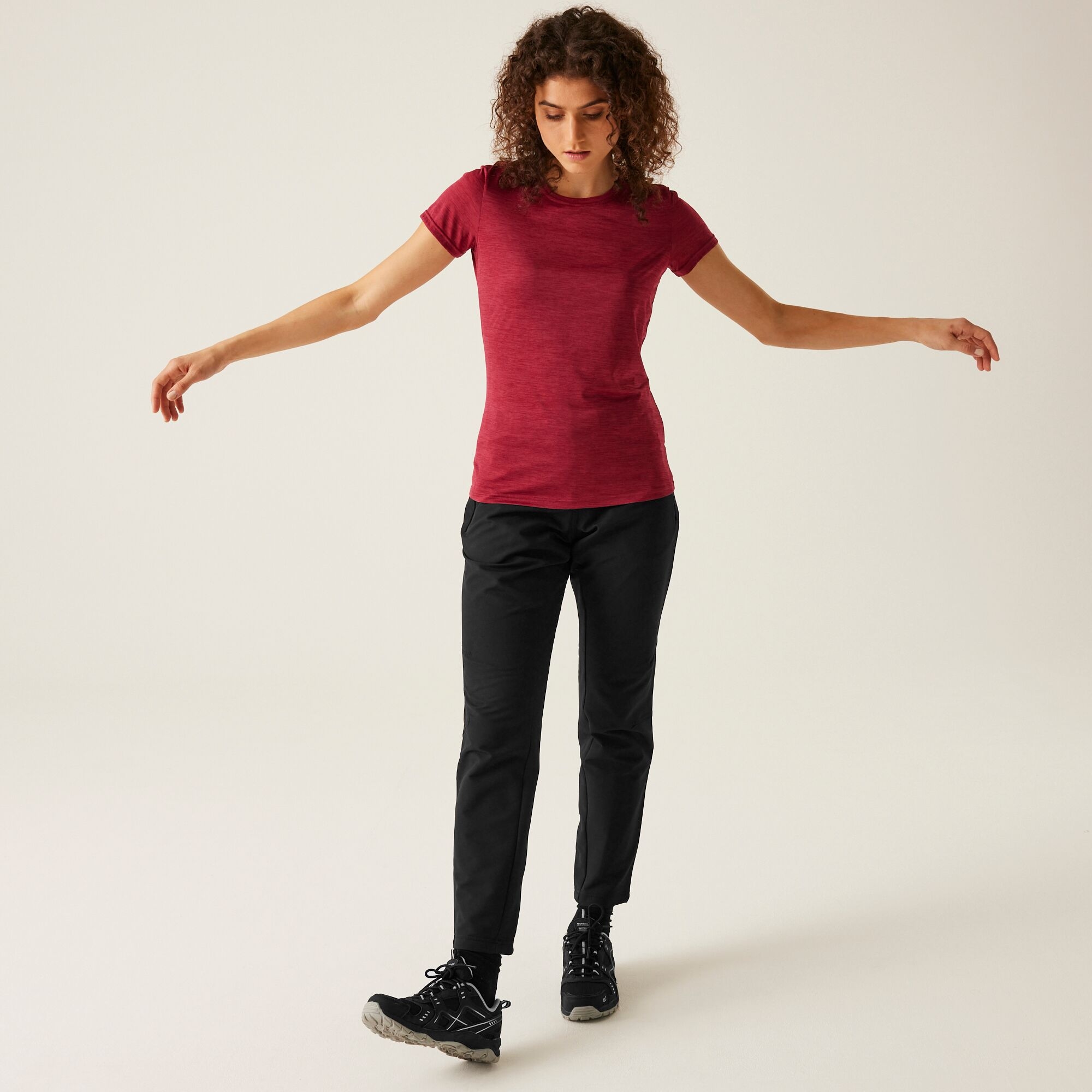 Women's Winter Pentre Stretch Trousers | Black