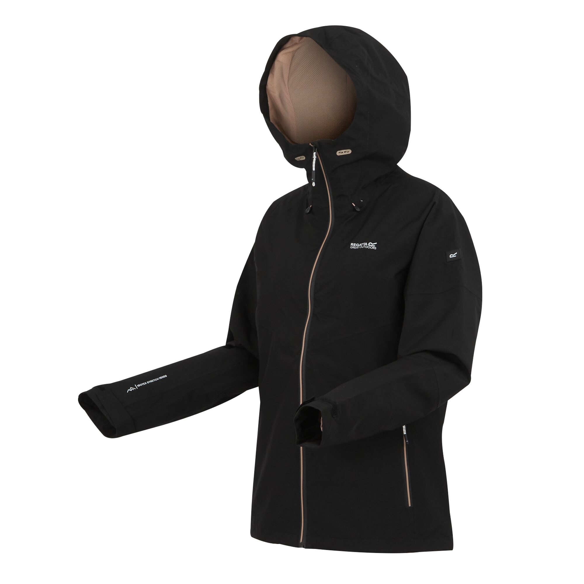 Women's Wentwood IX 3-in-1 Jacket | Black Warm Taupe Inner