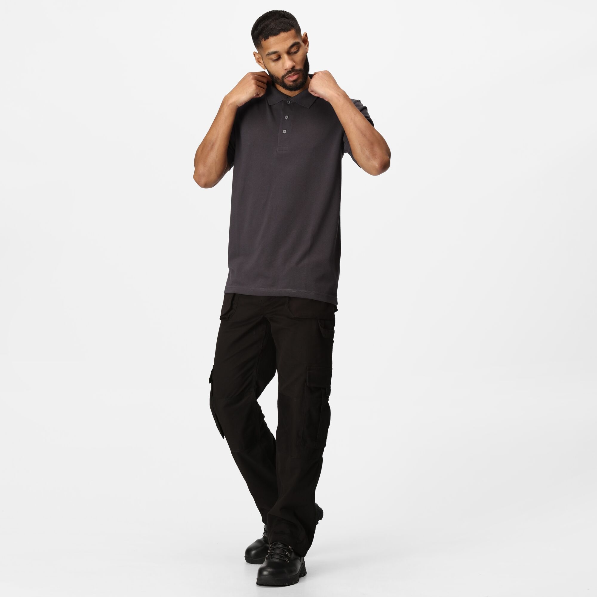 Men's Classic Polo Shirt | Seal Grey