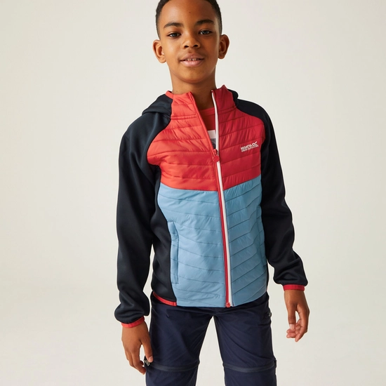 Kids' Kielder Hybrid VIII Jacket | Rumba Red Red Sky