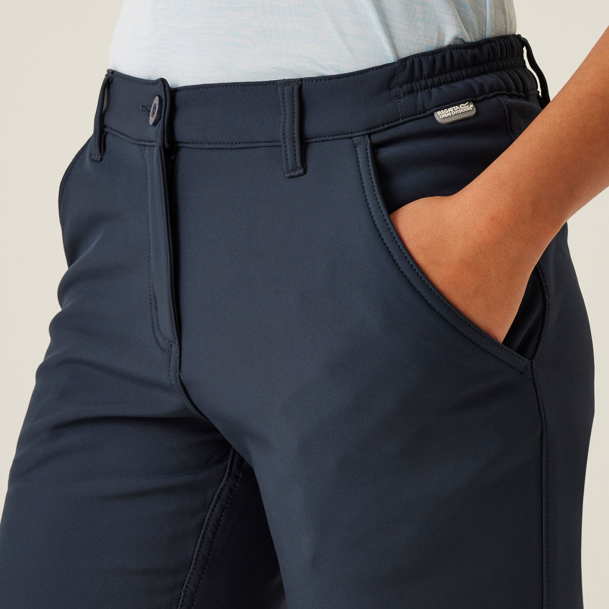 Women's Fenton Softshell Walking Trousers | Navy