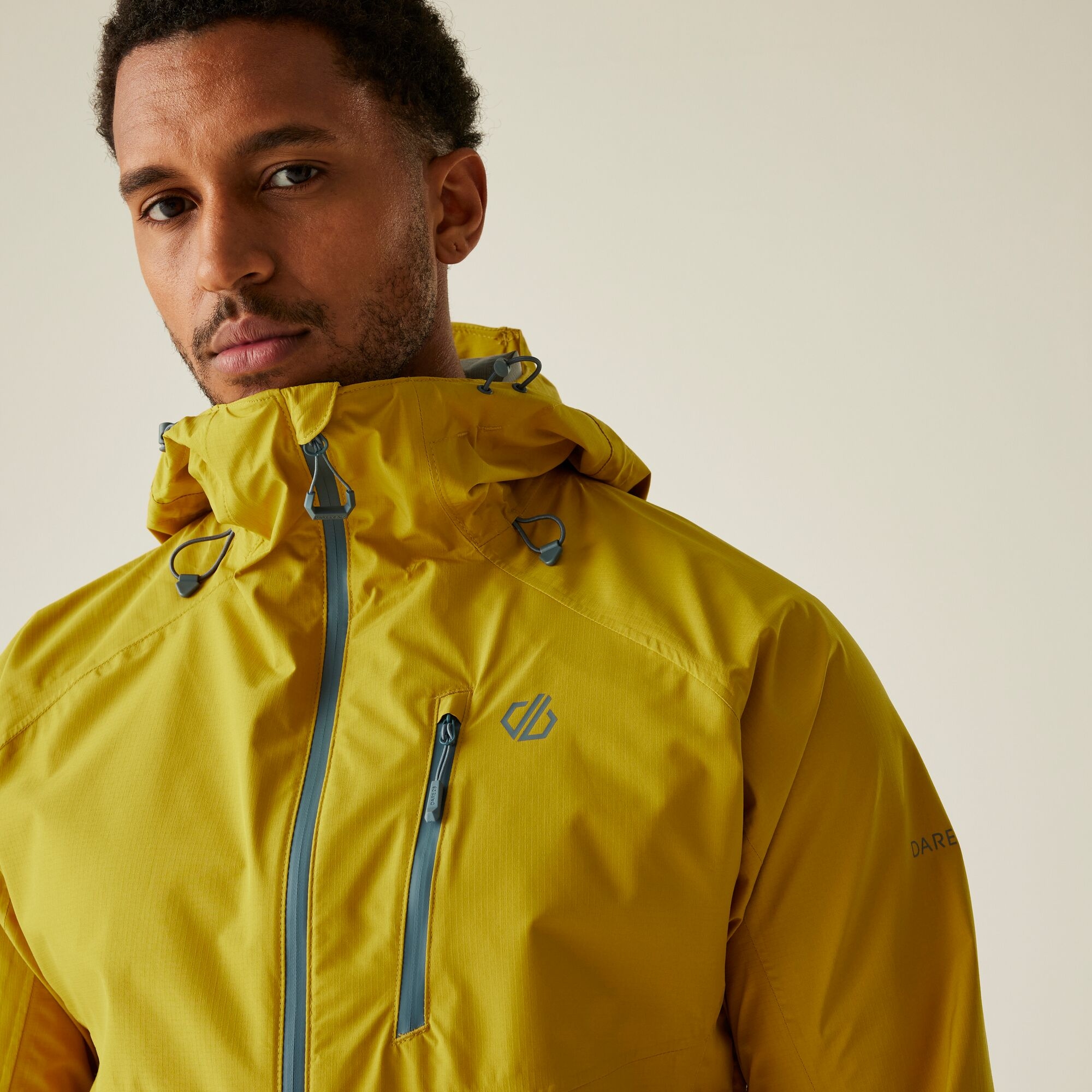 Men's Breathe Out Waterproof Jacket | Yellow Gold