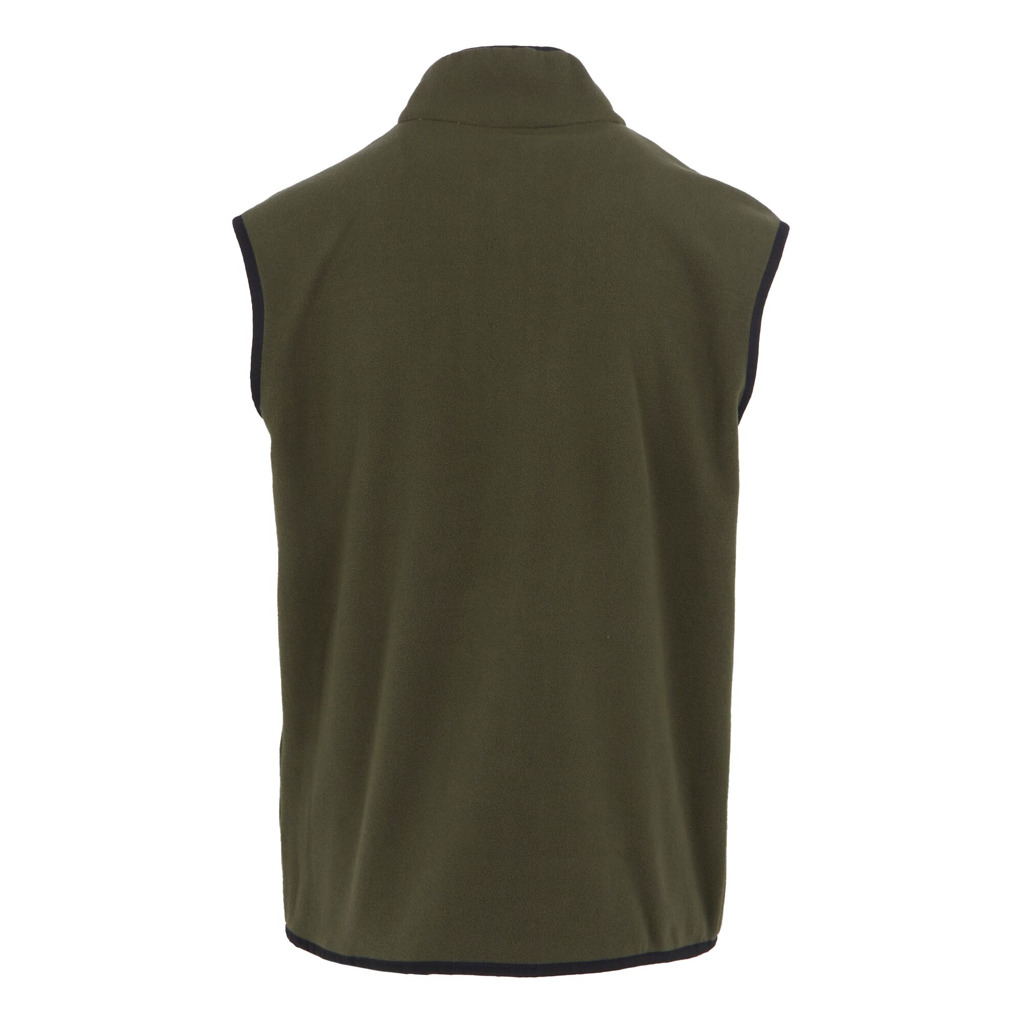 Men's Frankie Fleece Gilet | Dark Khaki